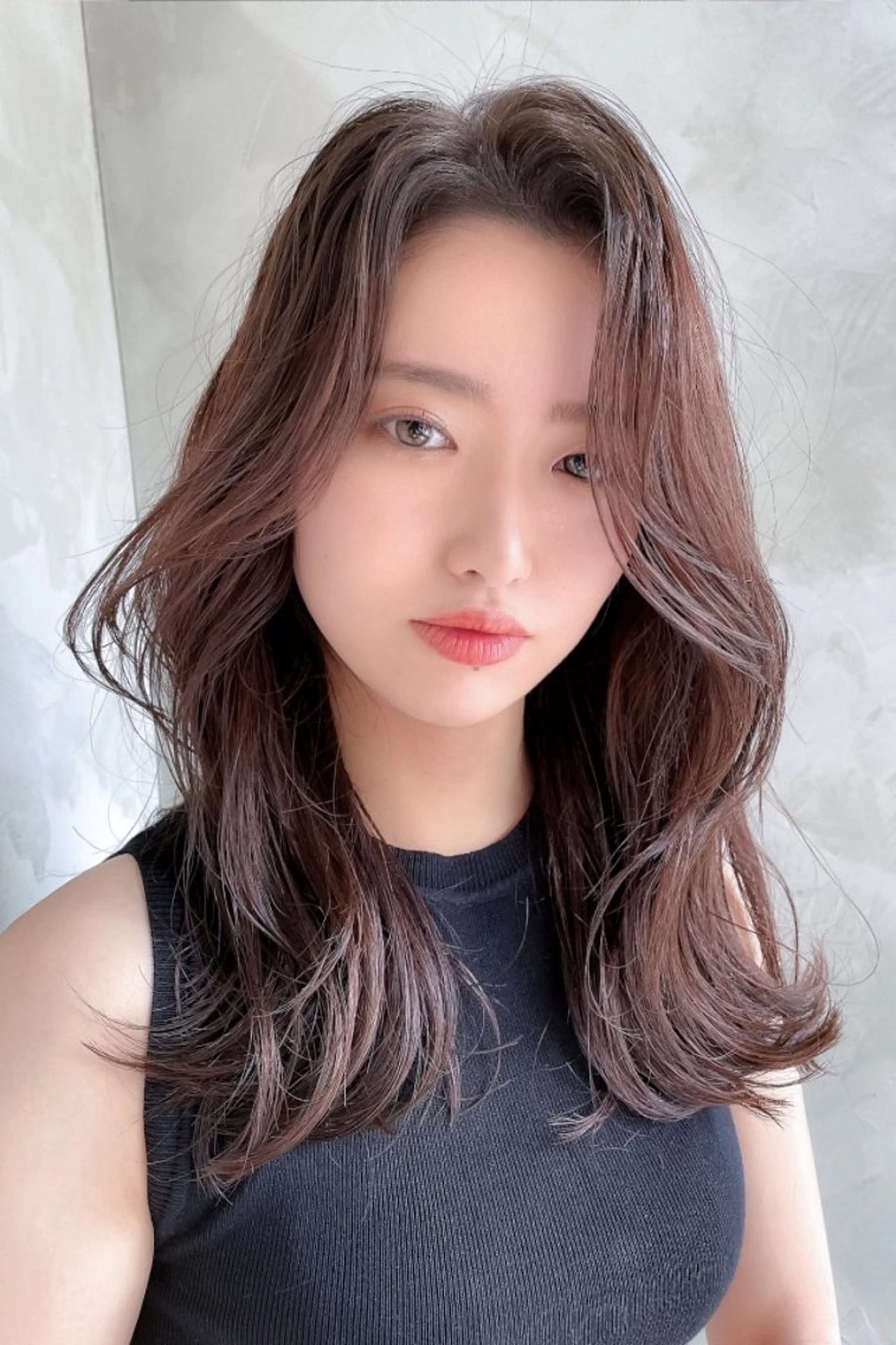 ロング カラー 坂田 洋介のヘアスタイル