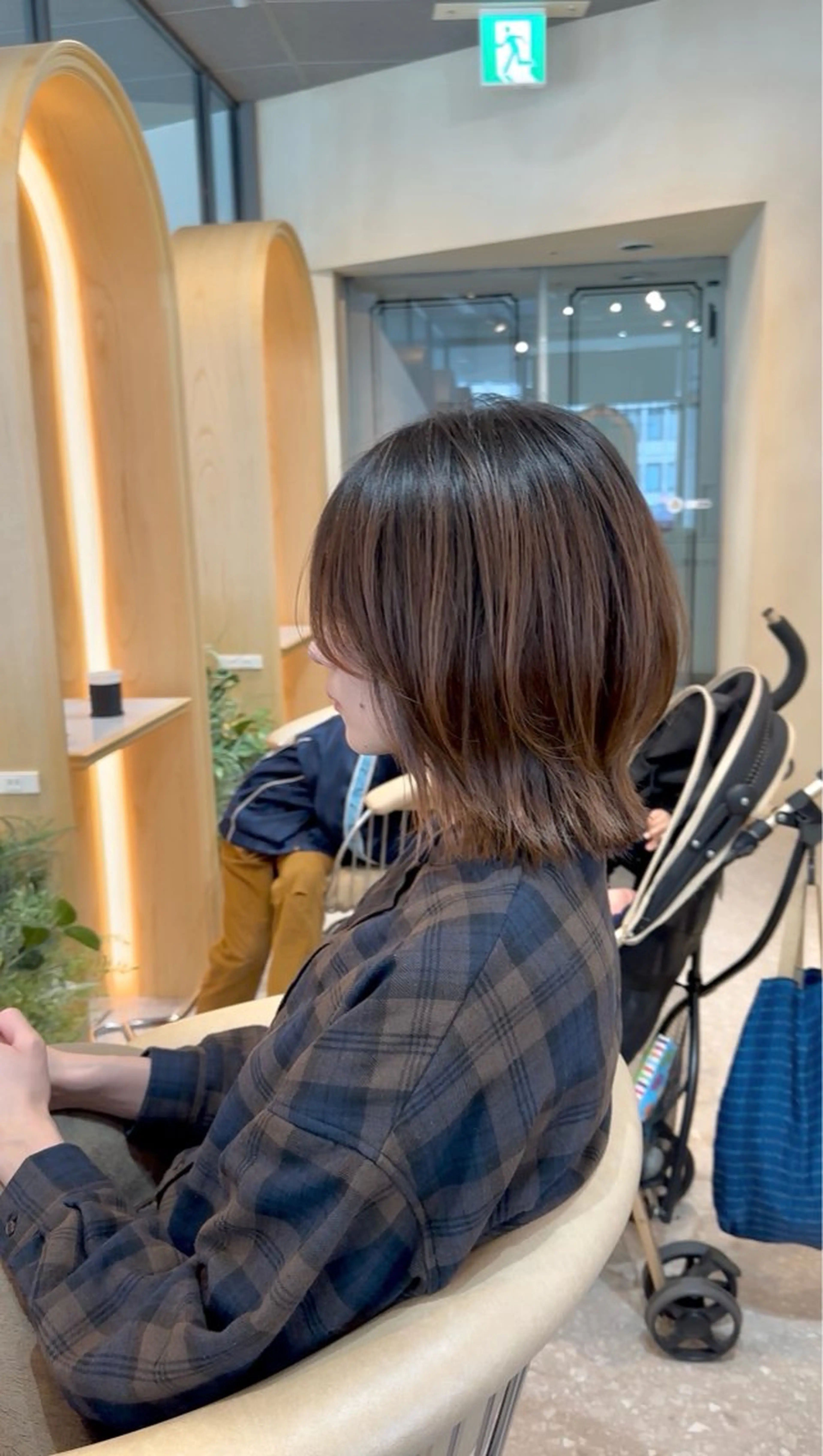 ミディアム ボブレイヤー ボブ レイヤーカット カット トリートメント 【ショート/ レイヤーボブ】🐯馨のヘアスタイル