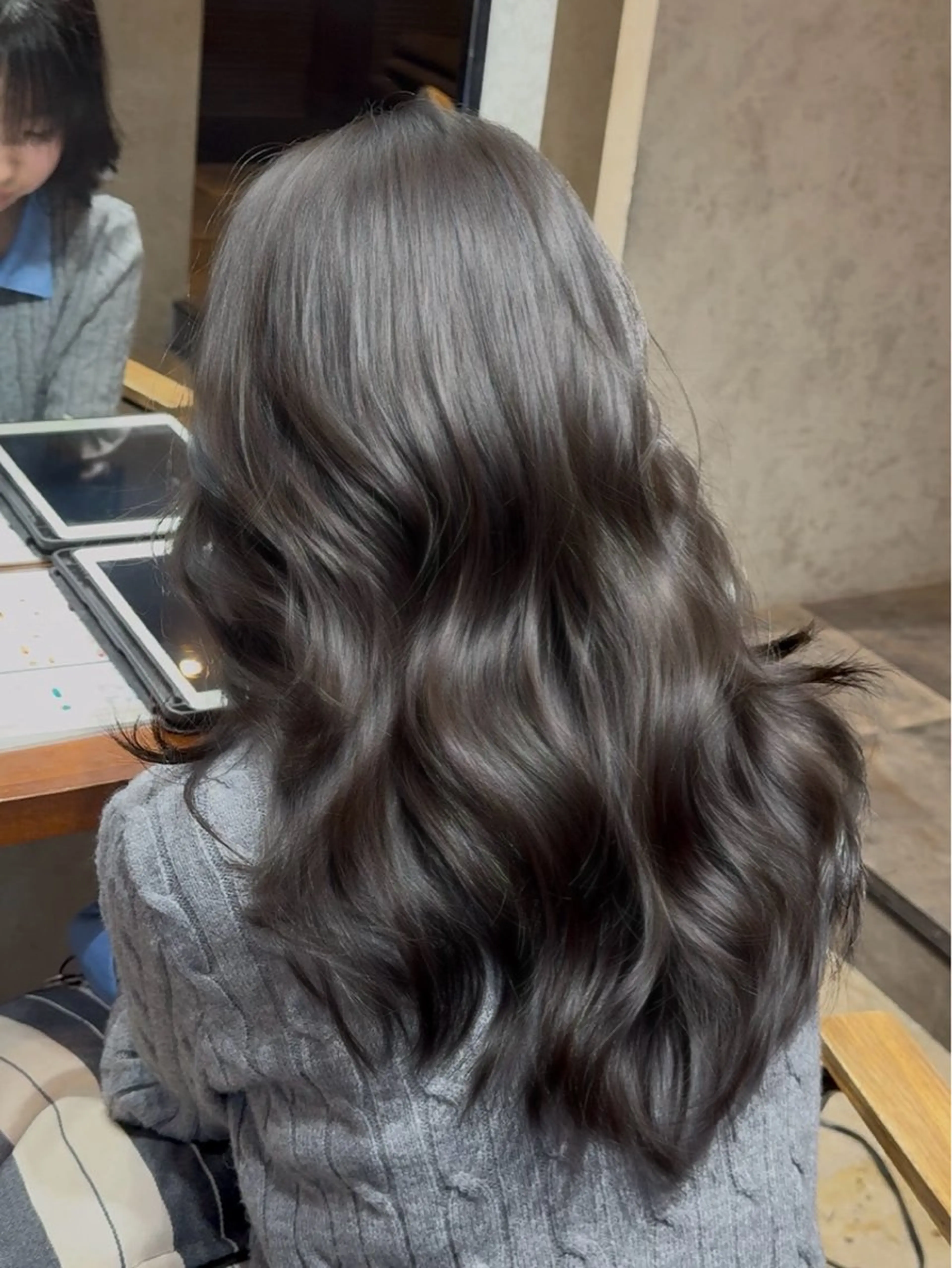 セミロング カット ヘアカラー ”骨格似合わせ” 美容師NAKOのヘアスタイル