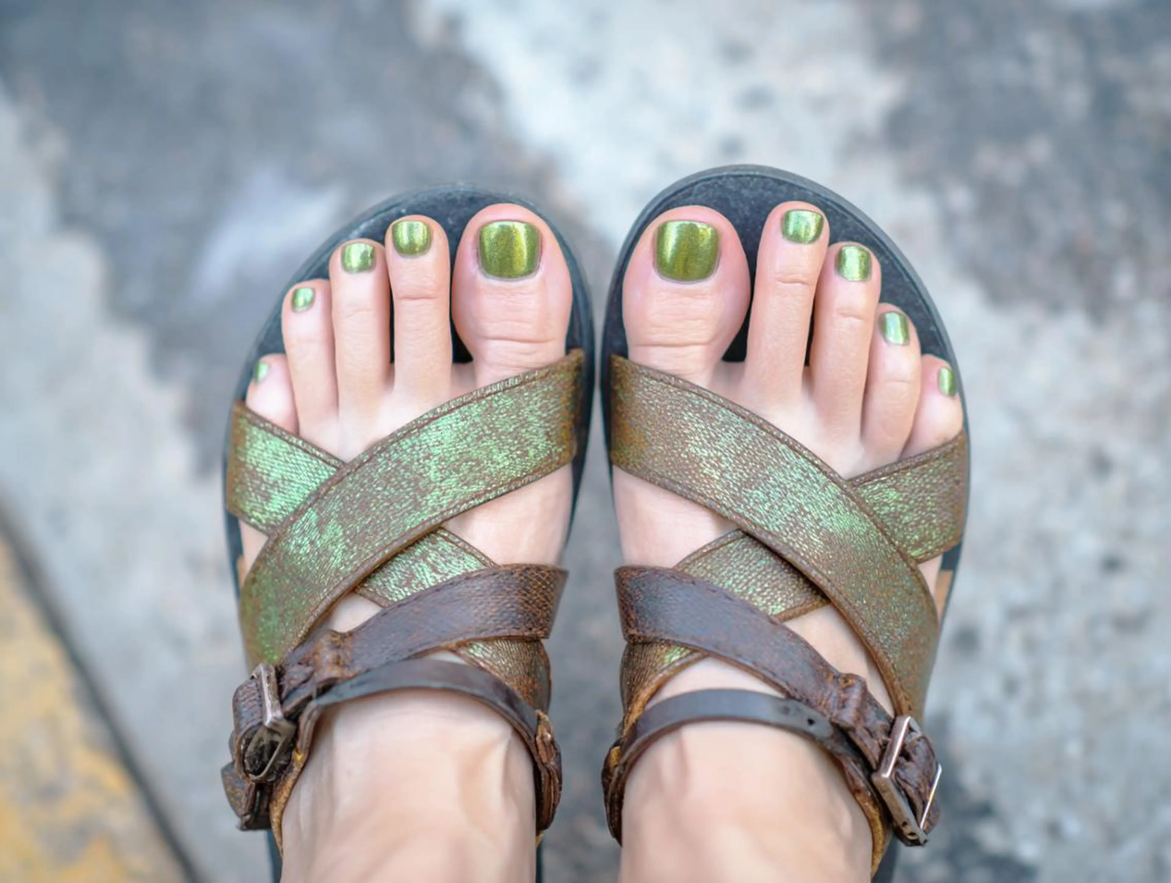 【ご新規様・オフ無】フットネイルフットマグネットネイルの写真