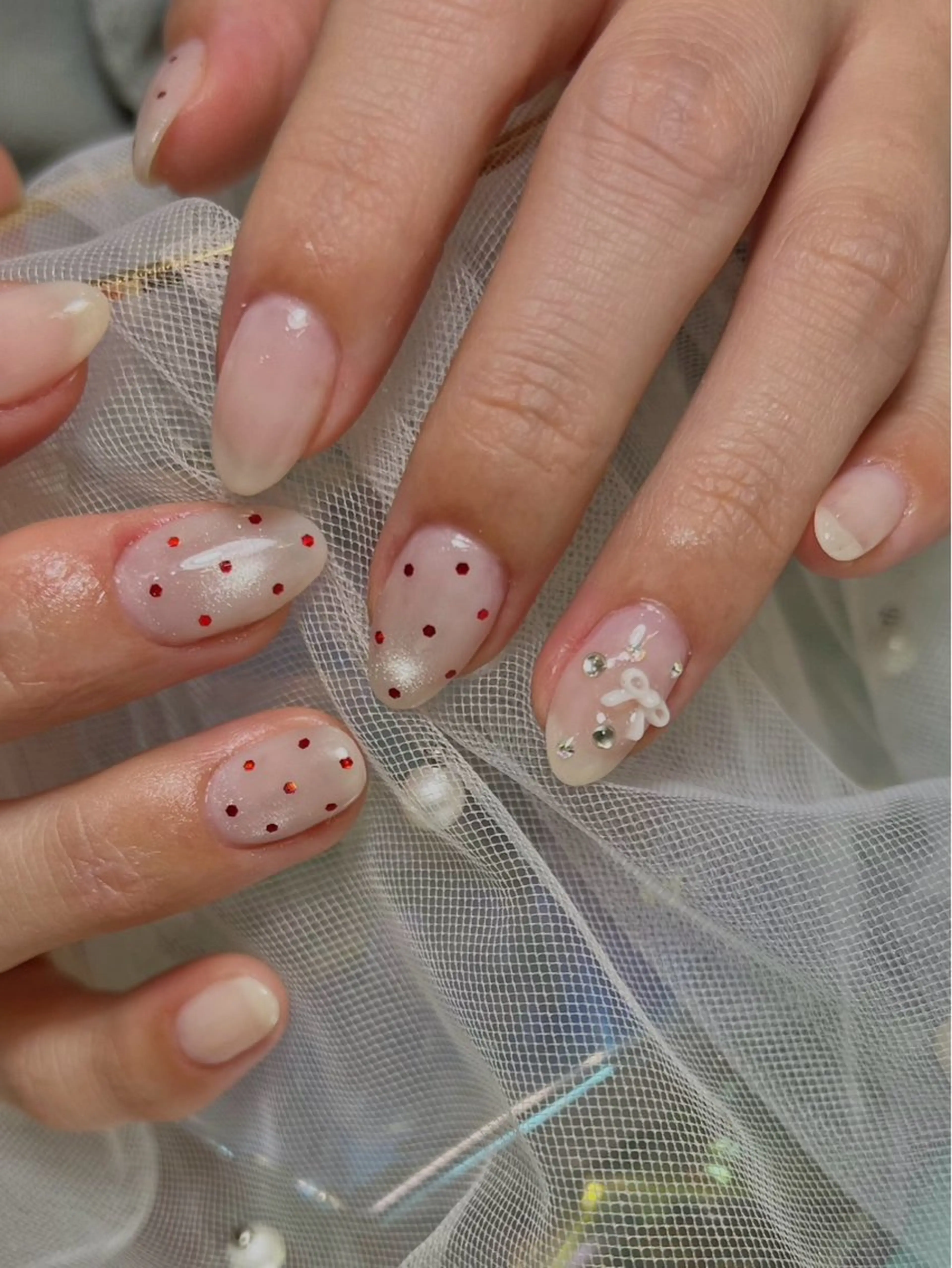 ネイル アートネイル マグネットネイル nails Lazosのネイルデザイン