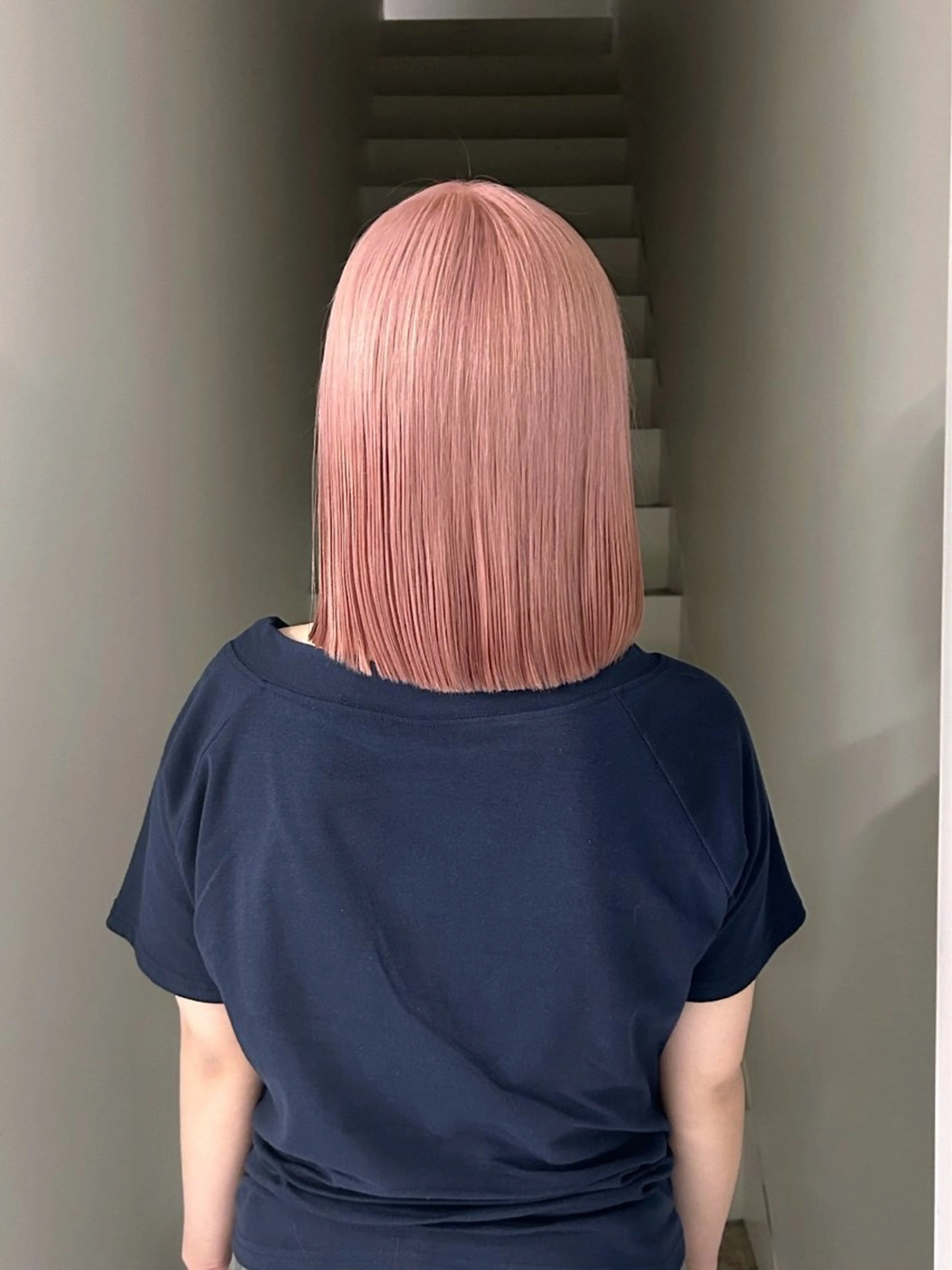 ショート カラー ヘアカラー 松原 朱里のヘアスタイル