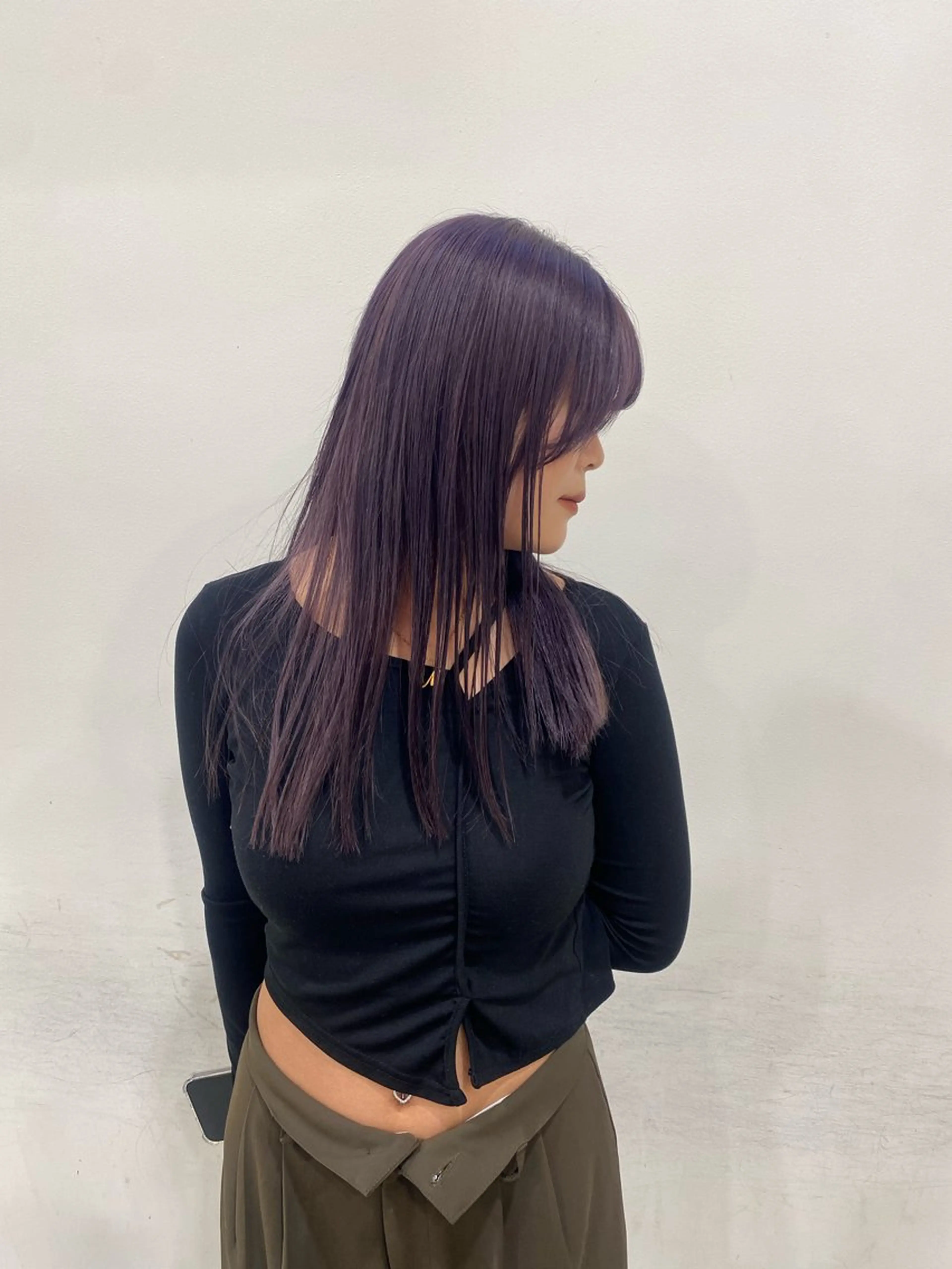 ロング レイヤー／マツエク 💋𝑨𝑵𝑵𝑨のヘアスタイル