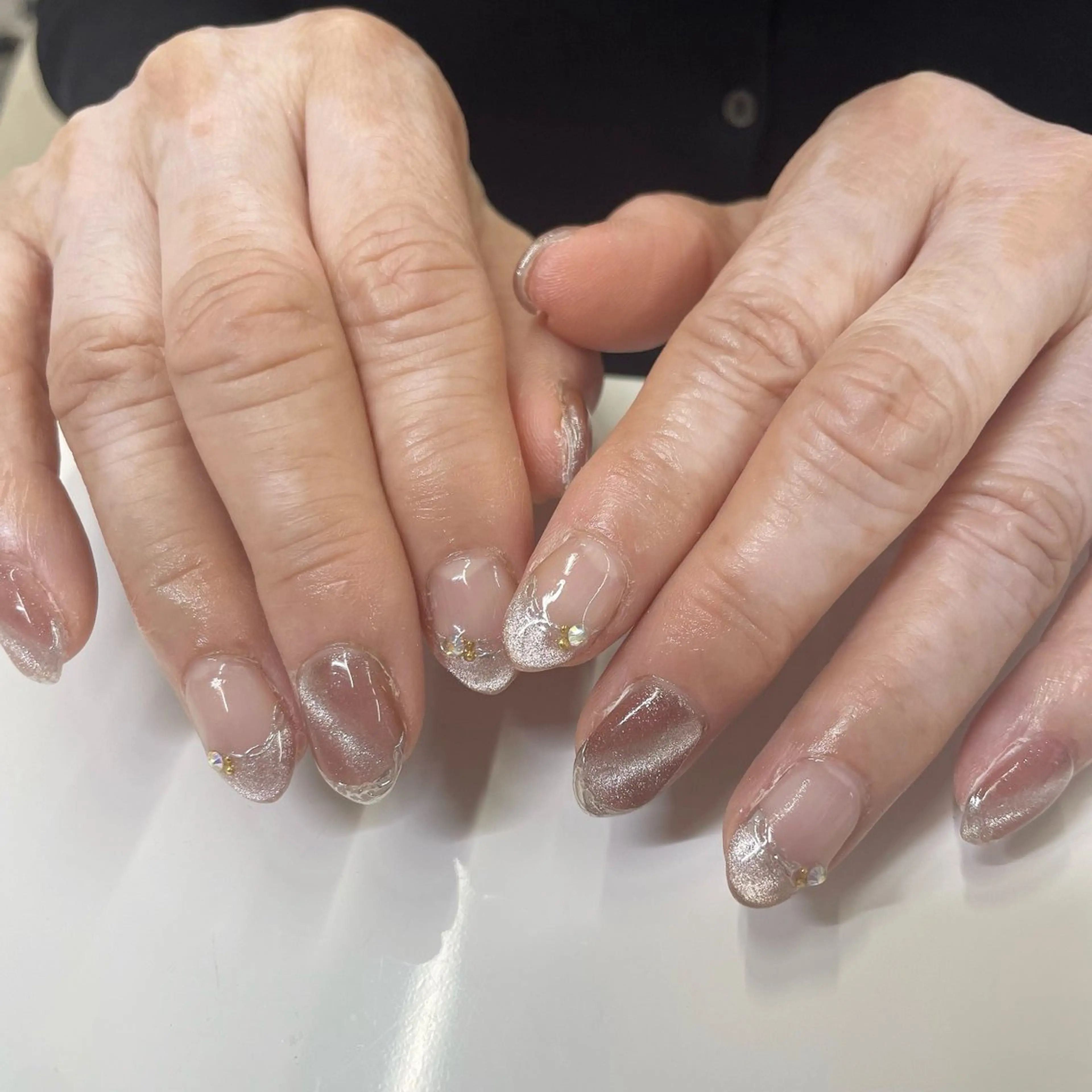 ネイル マグネットネイル ハンドネイル Bianca川越西口 KITAZAKI🫧のネイルデザイン