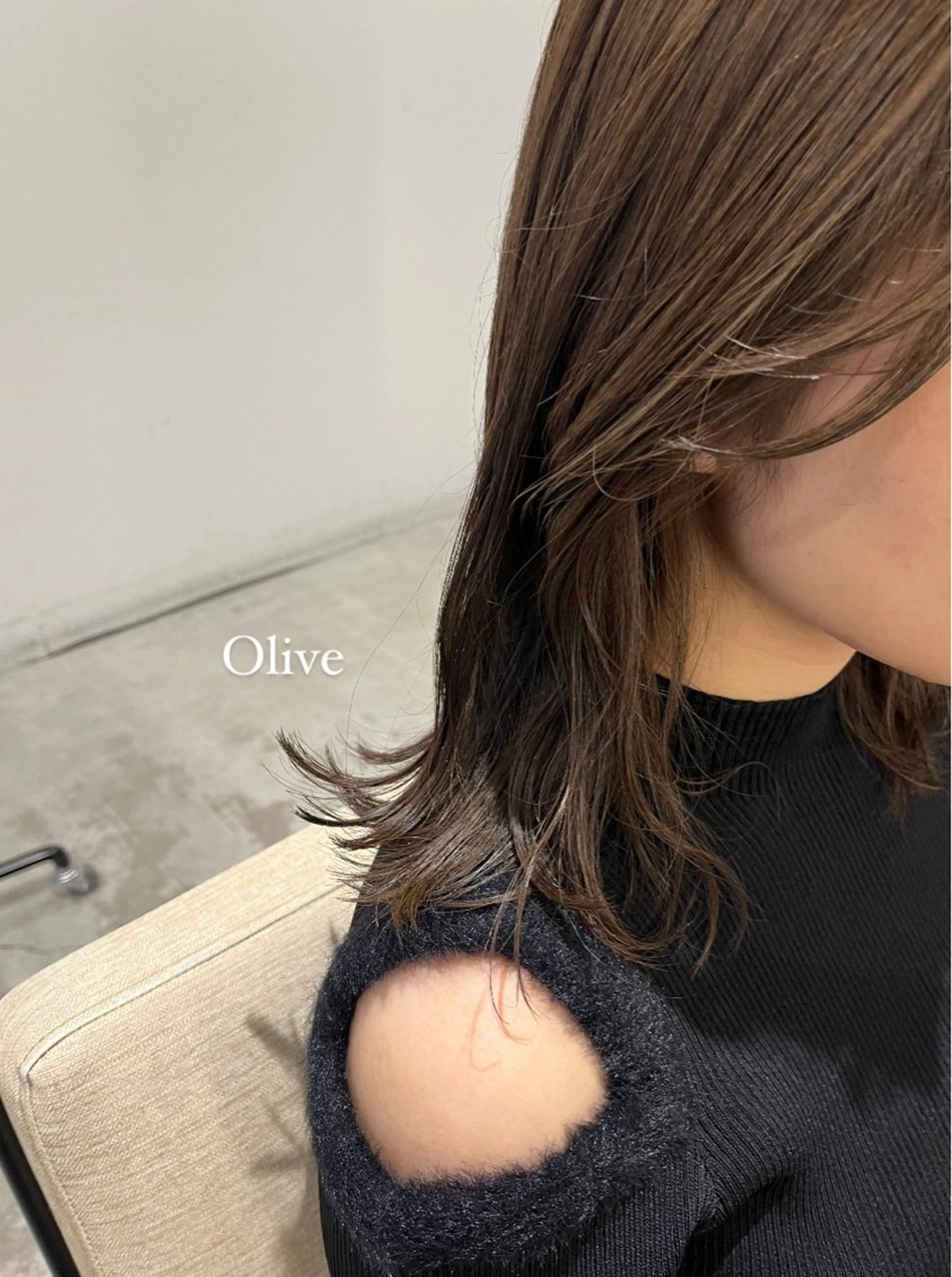 ミディアム カラー murai airiのヘアスタイル