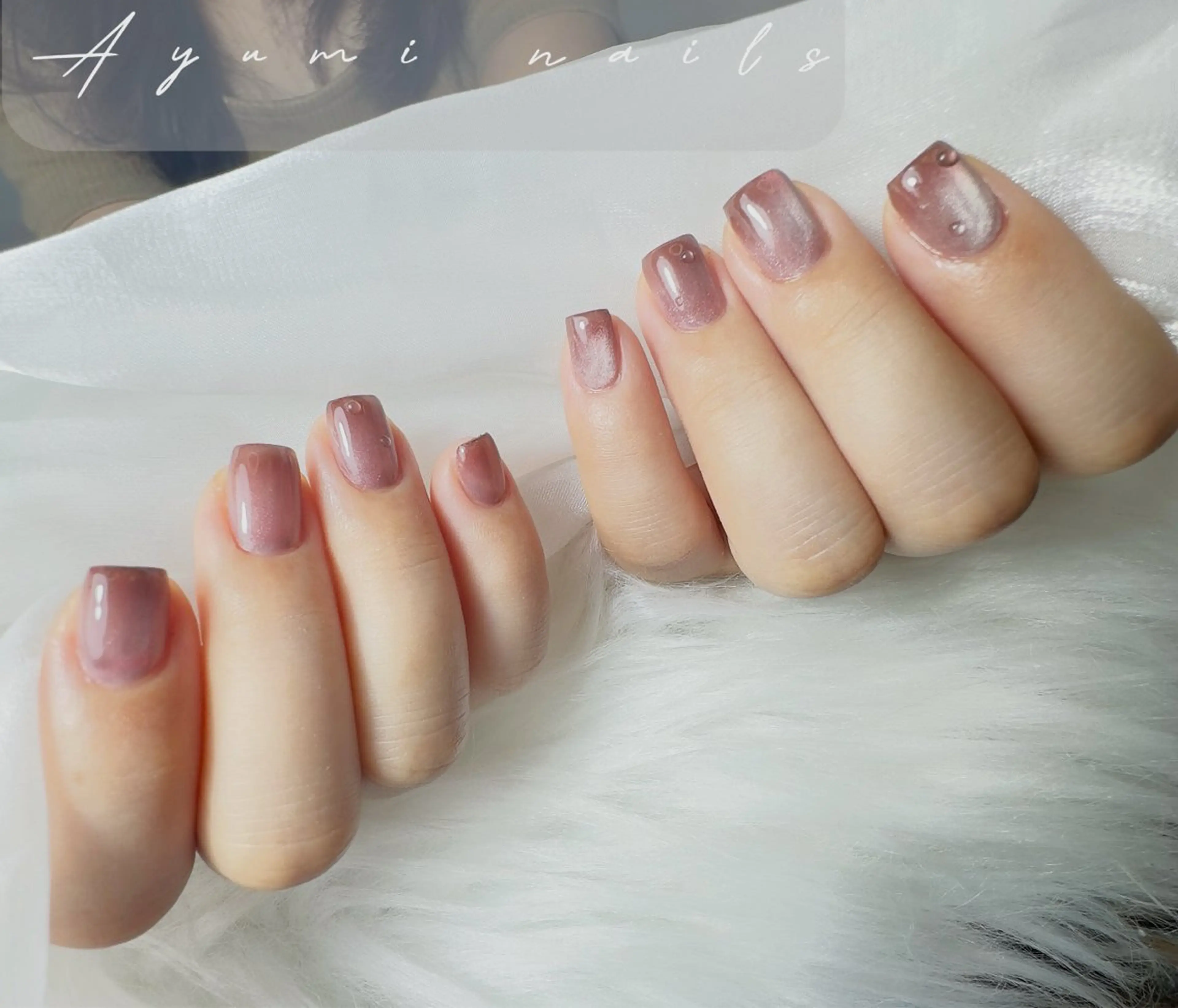 ネイル YUMI ニュアンスnailsのネイルデザイン