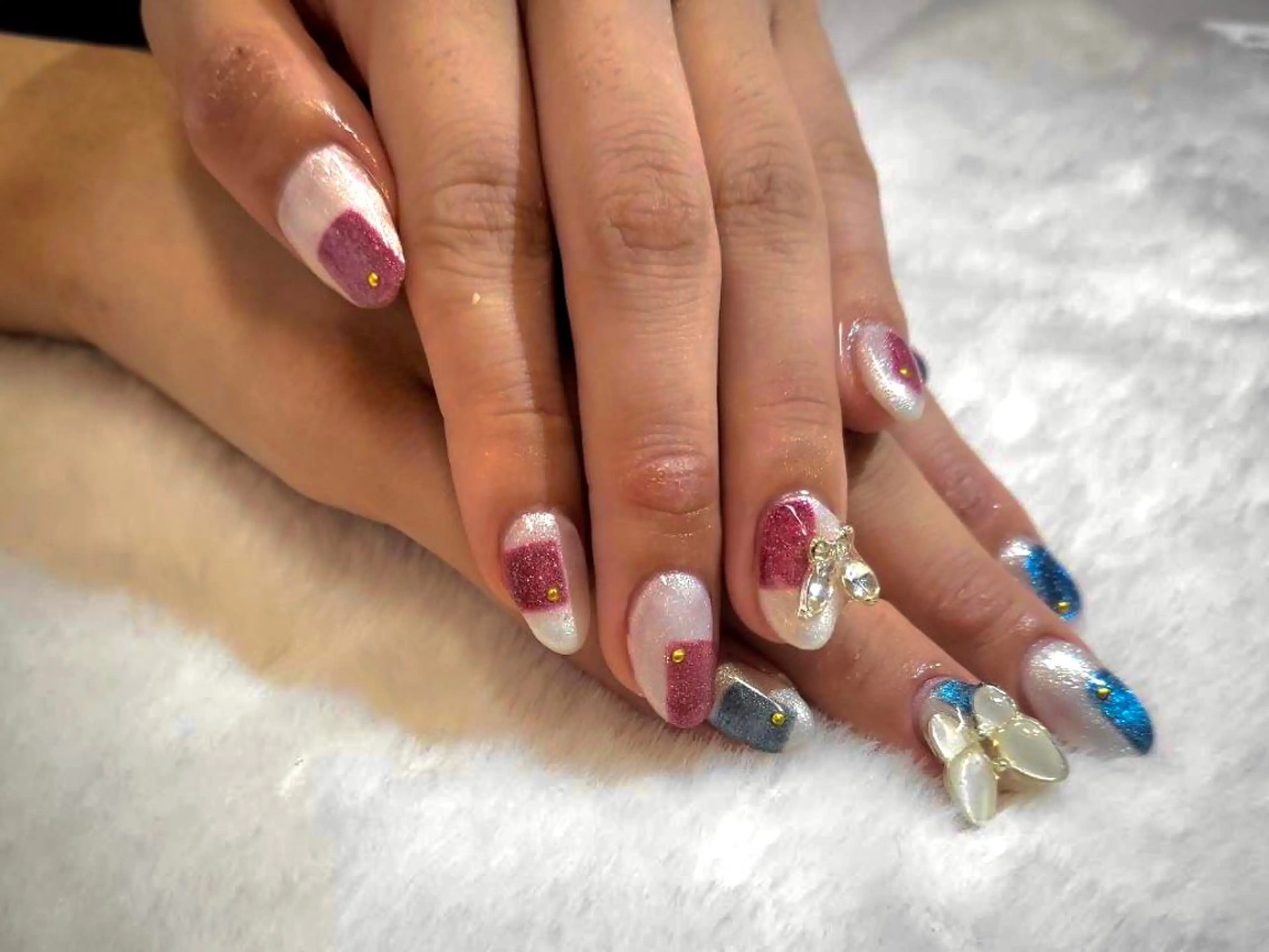 ネイル アートネイル マグネットネイル ハンドネイル ハンドケア Epokku ネイルサロンのネイルデザイン