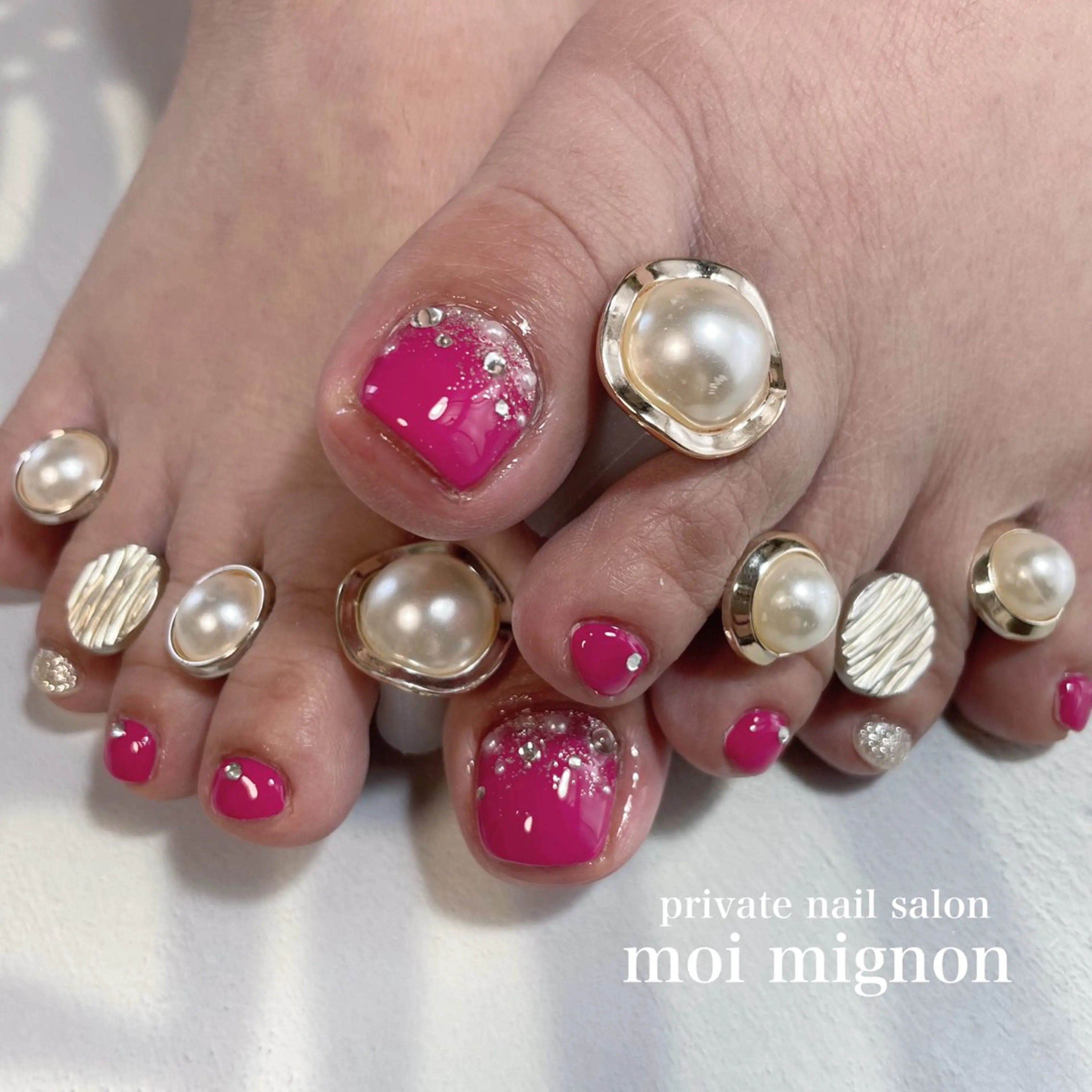 ネイル フットネイル nailist Aki♡のネイルデザイン