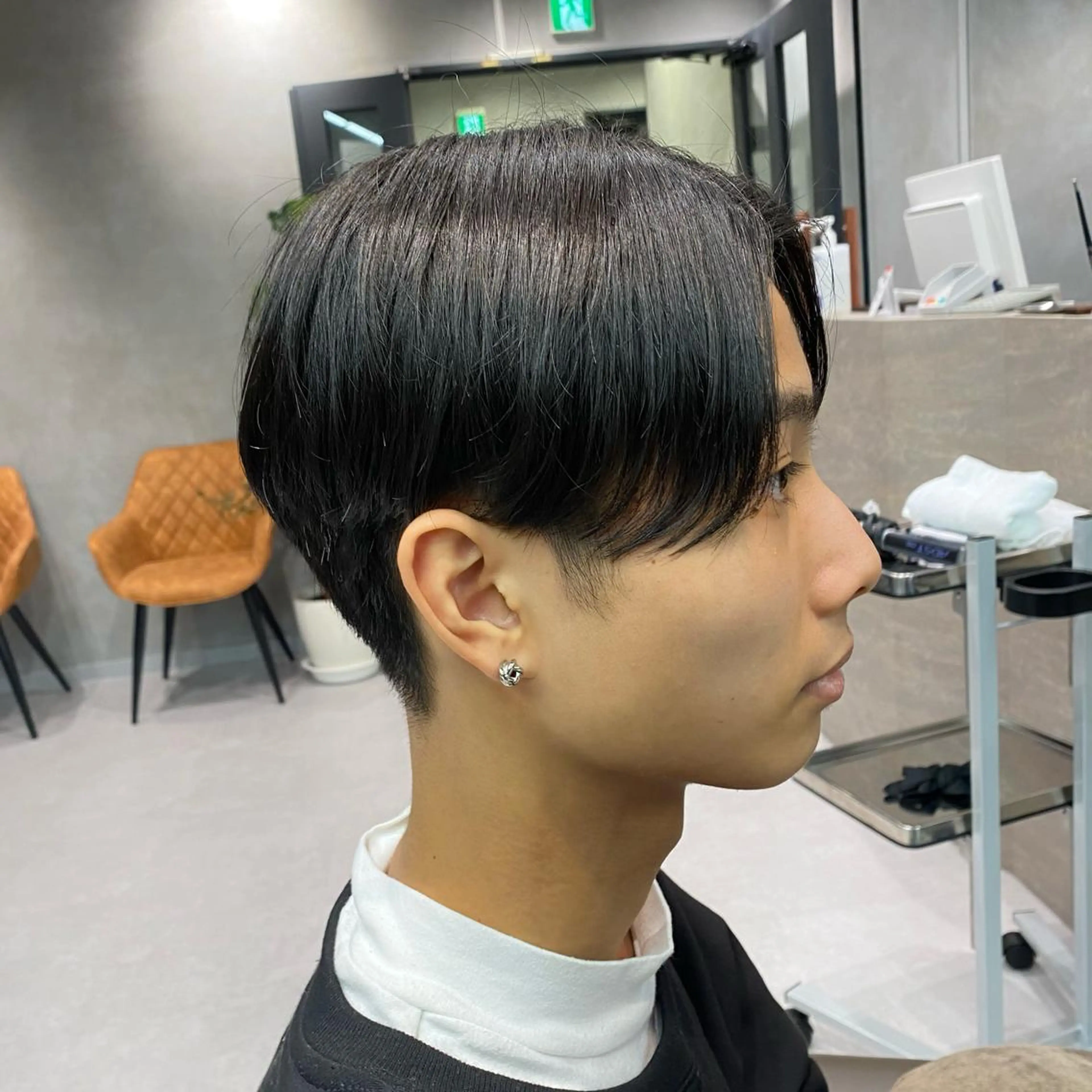 ショート メンズ 【髪質改善】 梅田　聡のヘアスタイル