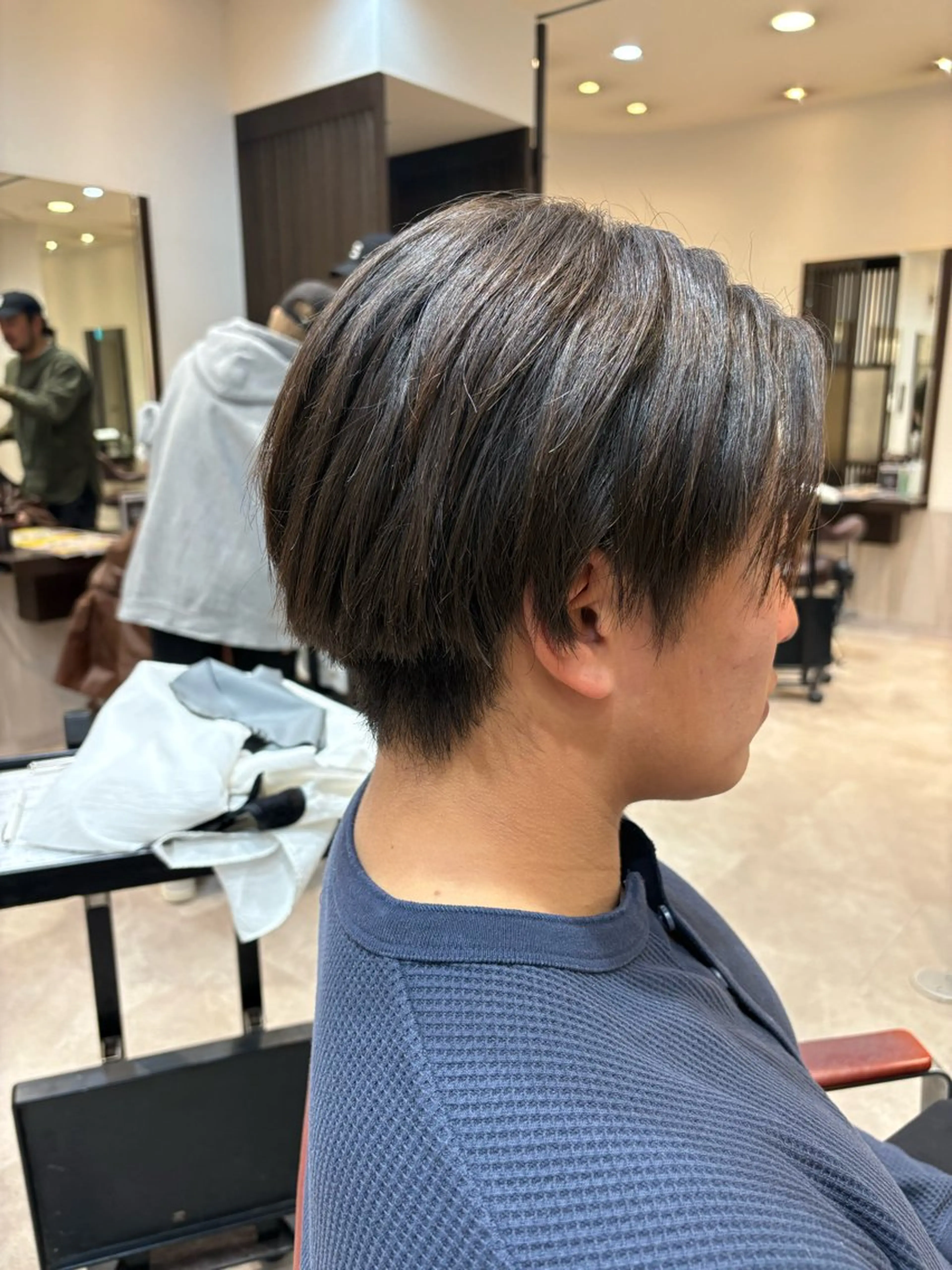 ショート メンズ カット 木村 柊斗のヘアスタイル