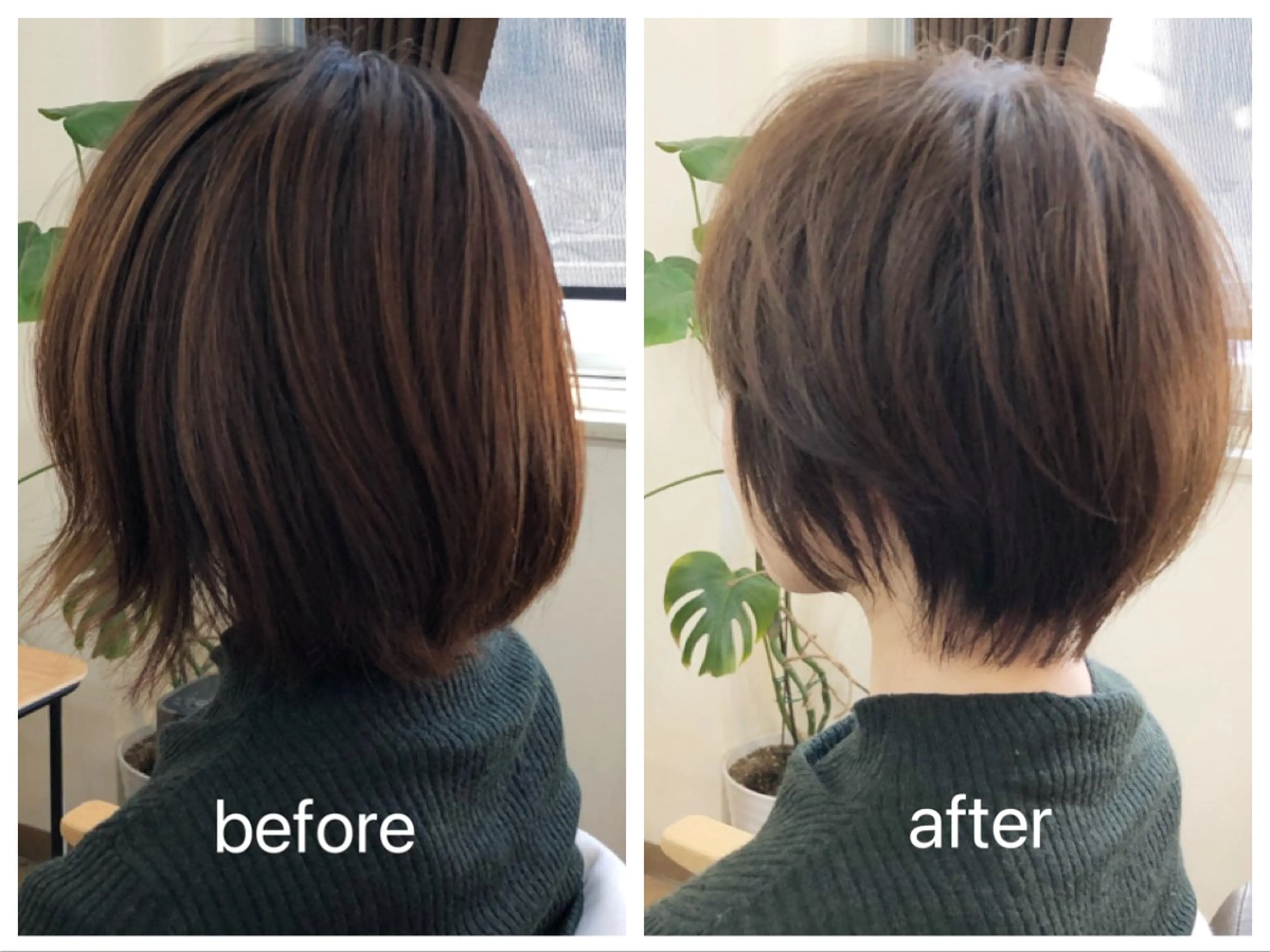 ショート カラー nest  のヘアスタイル