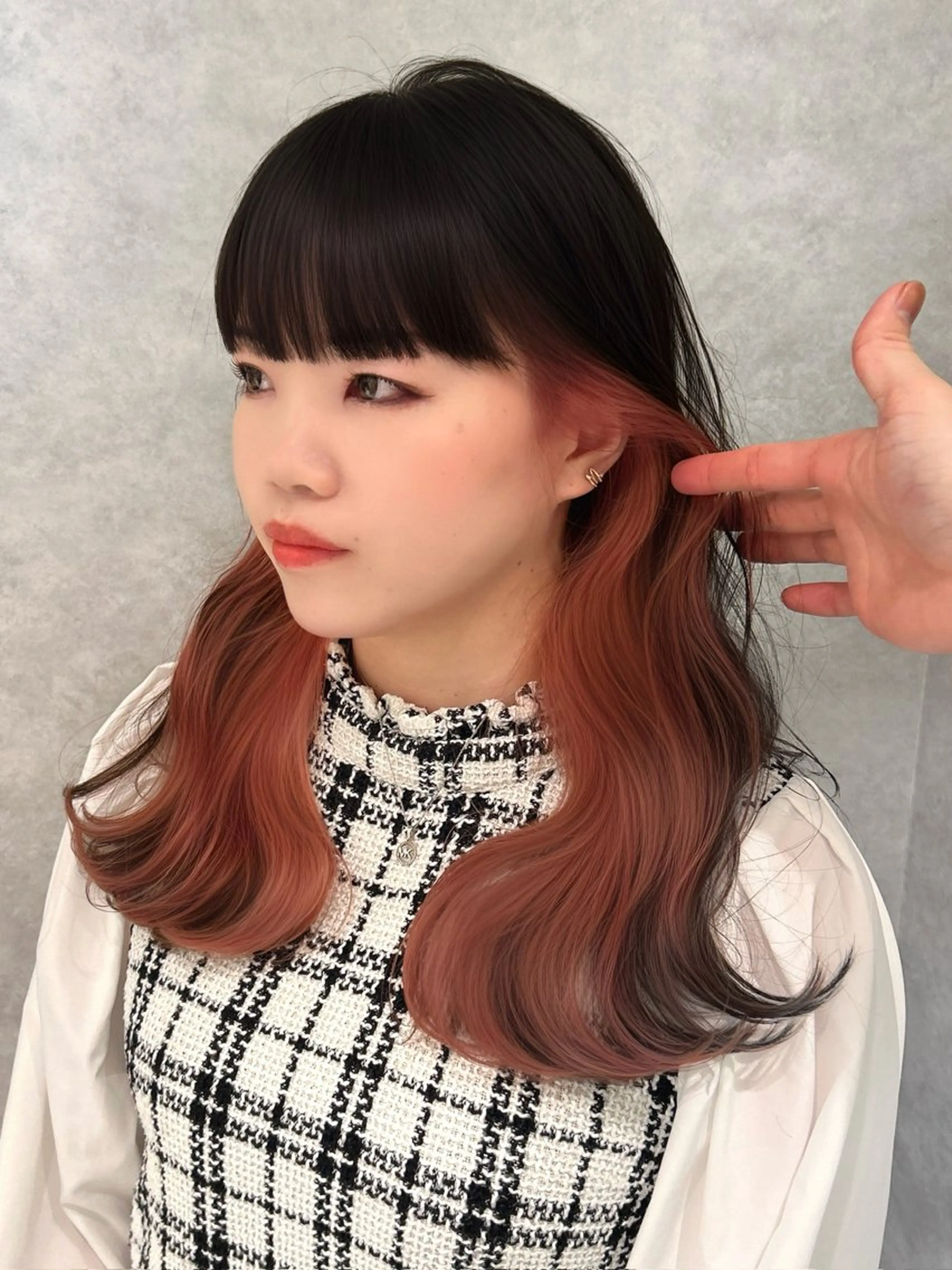 ロング カラー ヘアカラー 🥇KEN /レイヤー/カラーのヘアスタイル