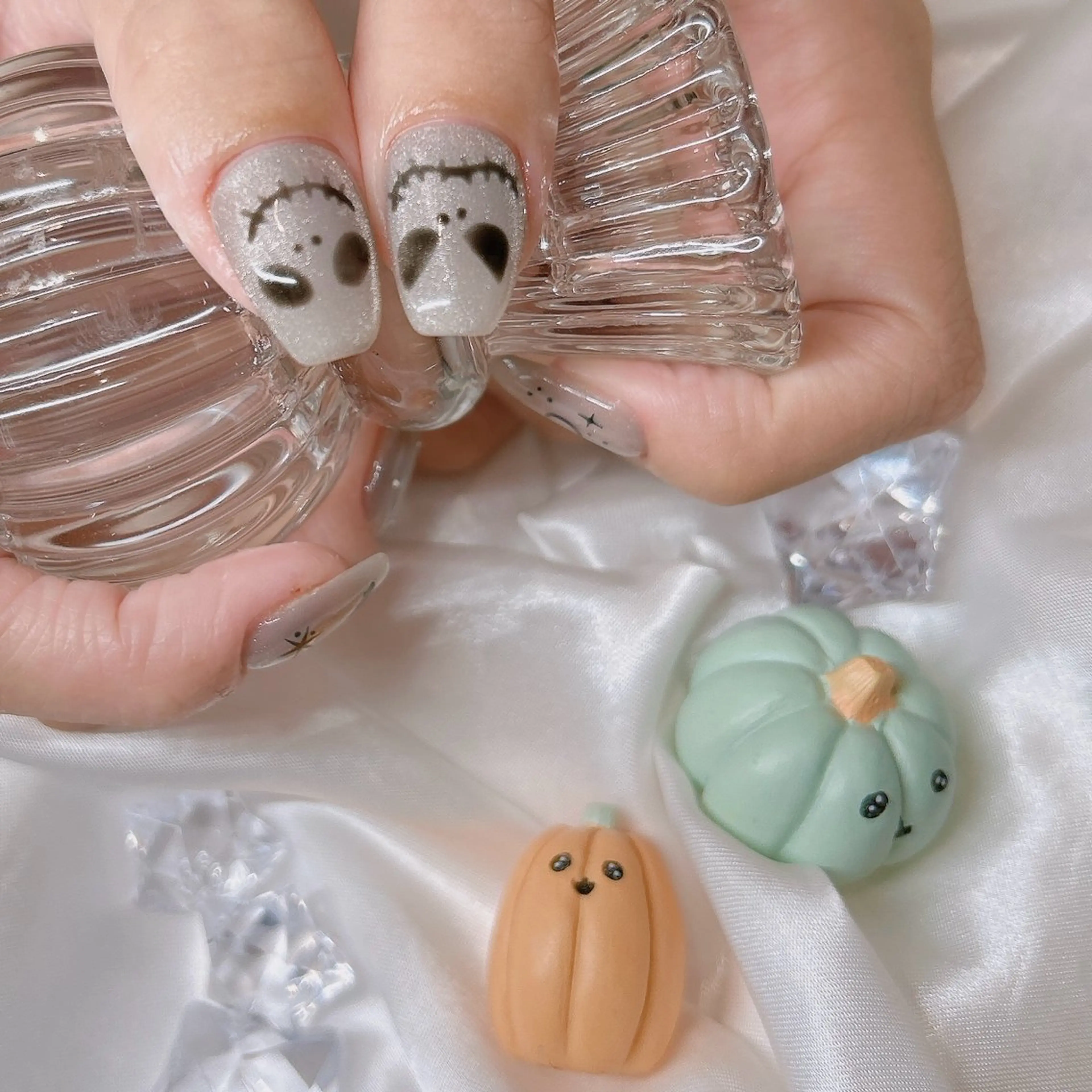 ネイル ハロウィン ハンドネイル junna 金山.東別院.上前津のネイルデザイン