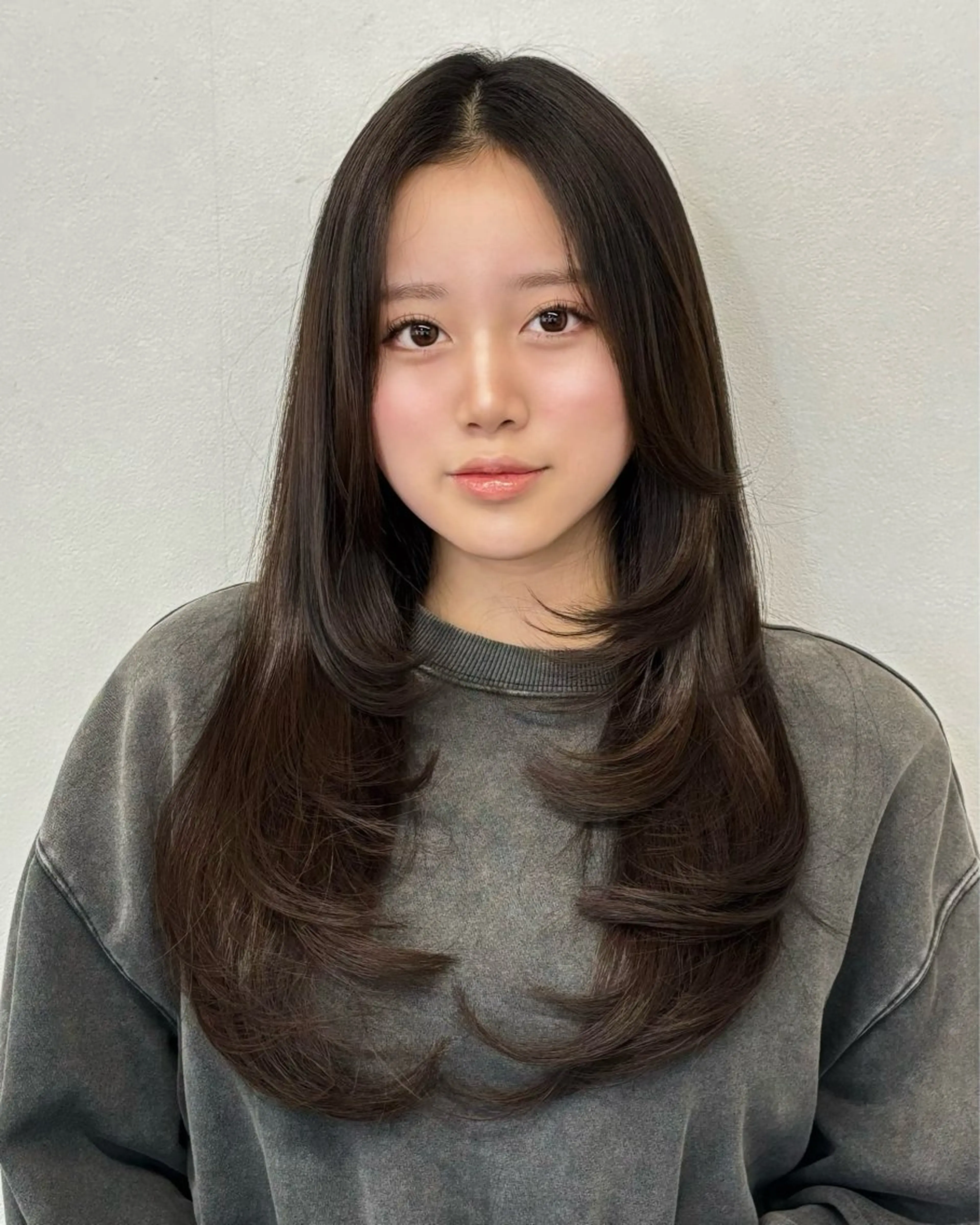 ロング カット ヘアカラー トリートメント 梅田/髪質改善× 艶カラー💎miyuのヘアスタイル