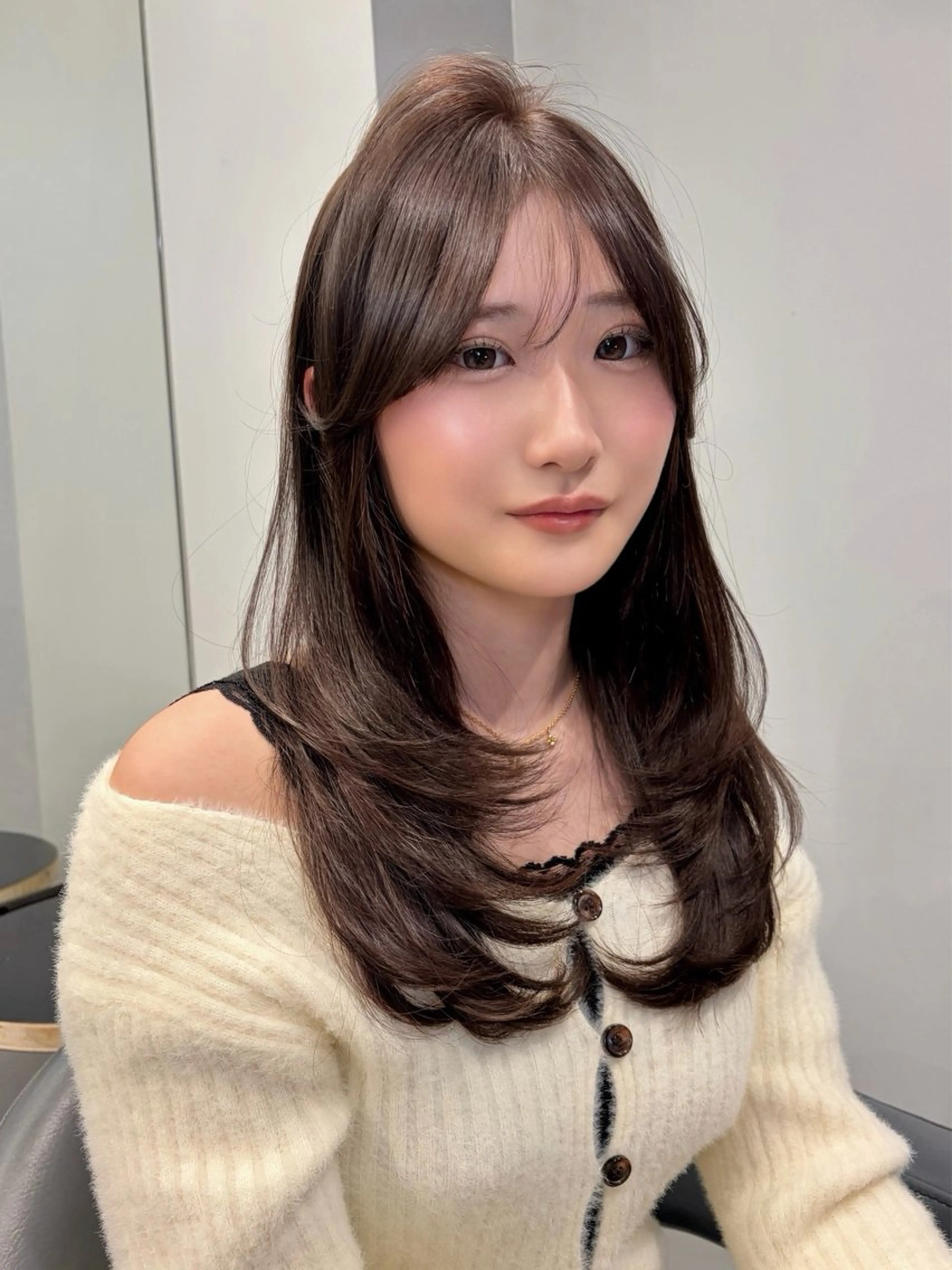 ミディアム カラー カット ヘアカラー トリートメント 内野   龍海 / レイヤーカットのヘアスタイル