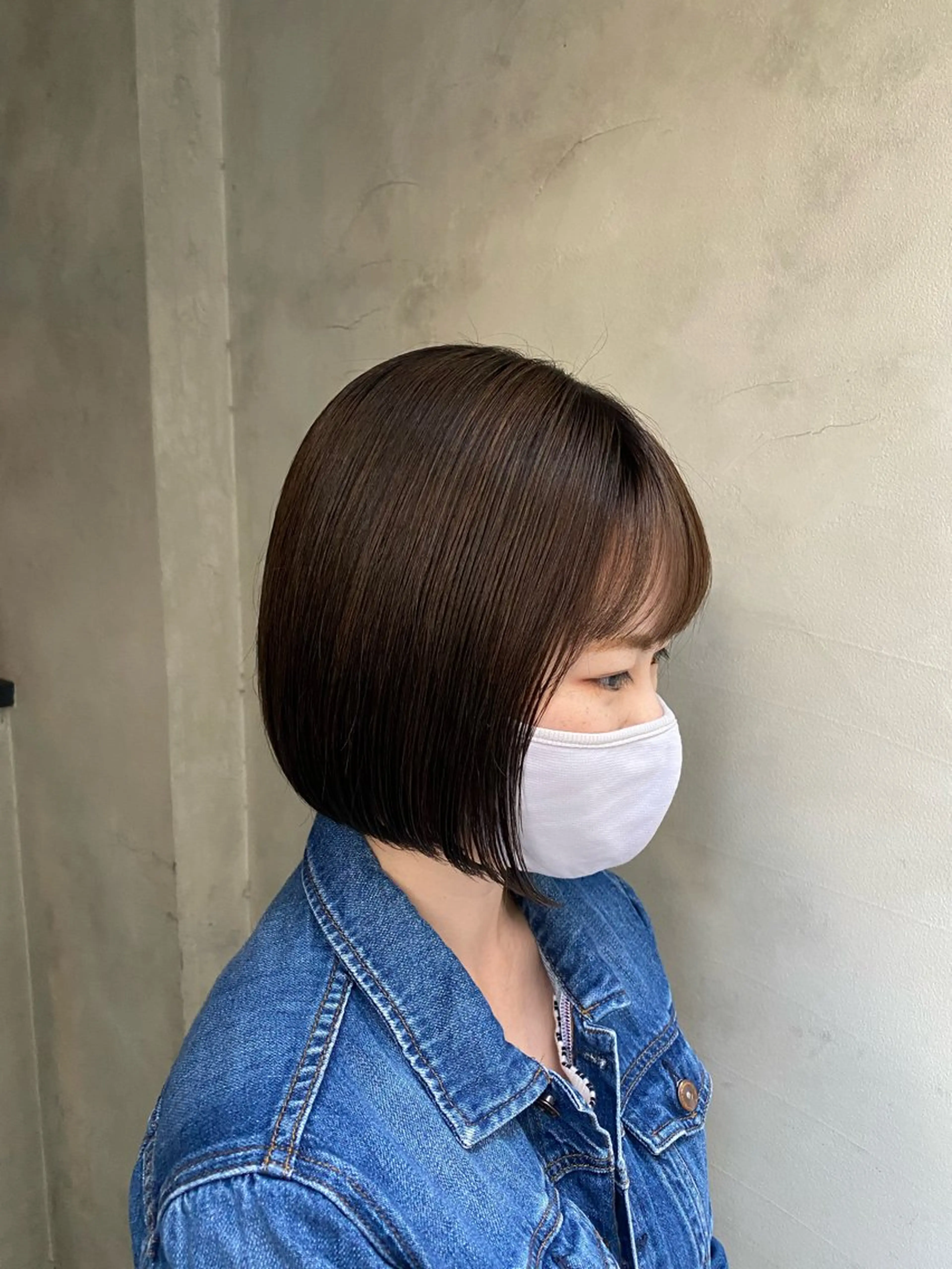 ショート ボブ ショートヘア カット 縮毛矯正 髪質改善サロン 梅田/ヨナミネのヘアスタイル