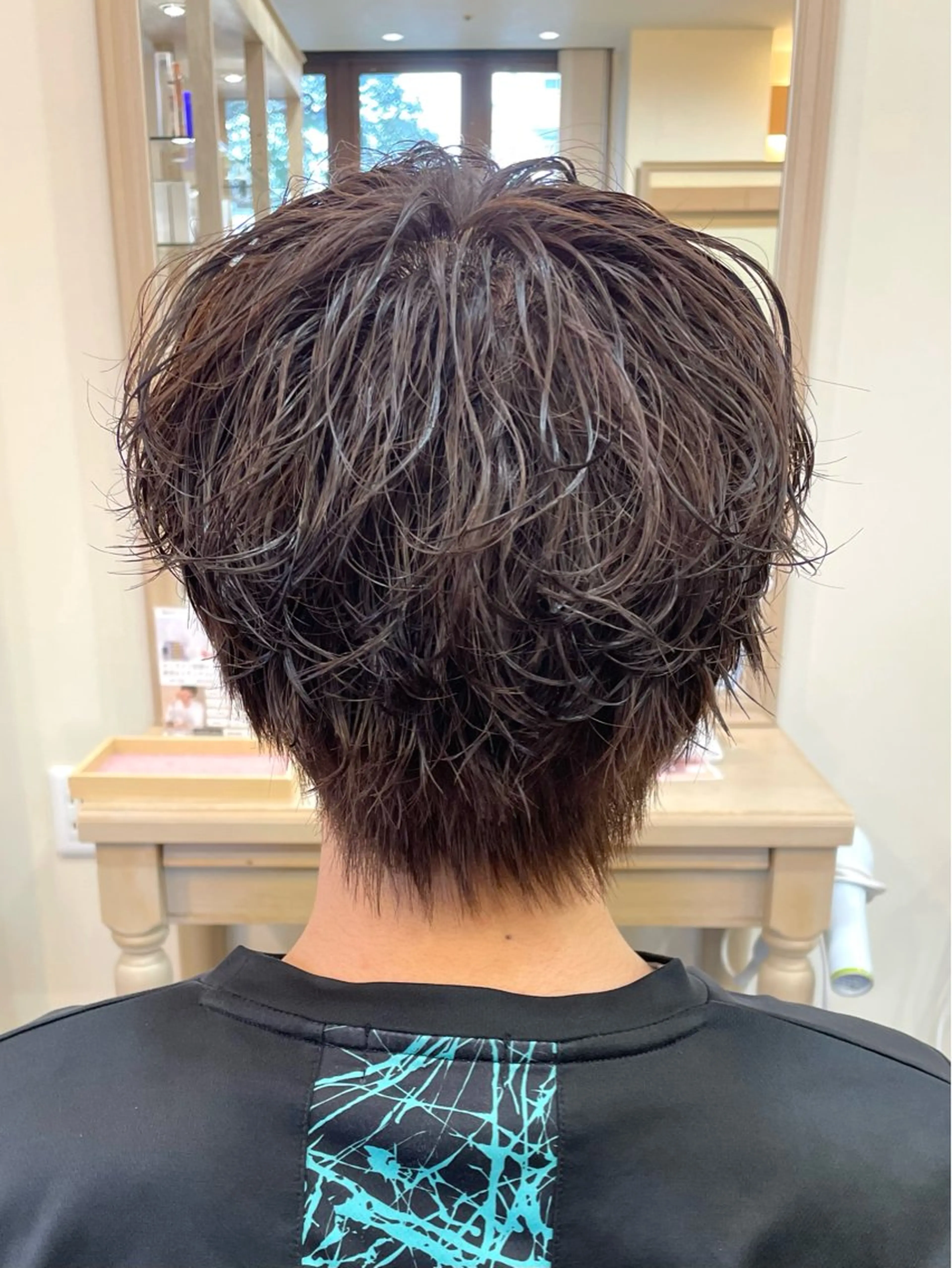 【メンズ限定】シャドウパーマ+カットの写真