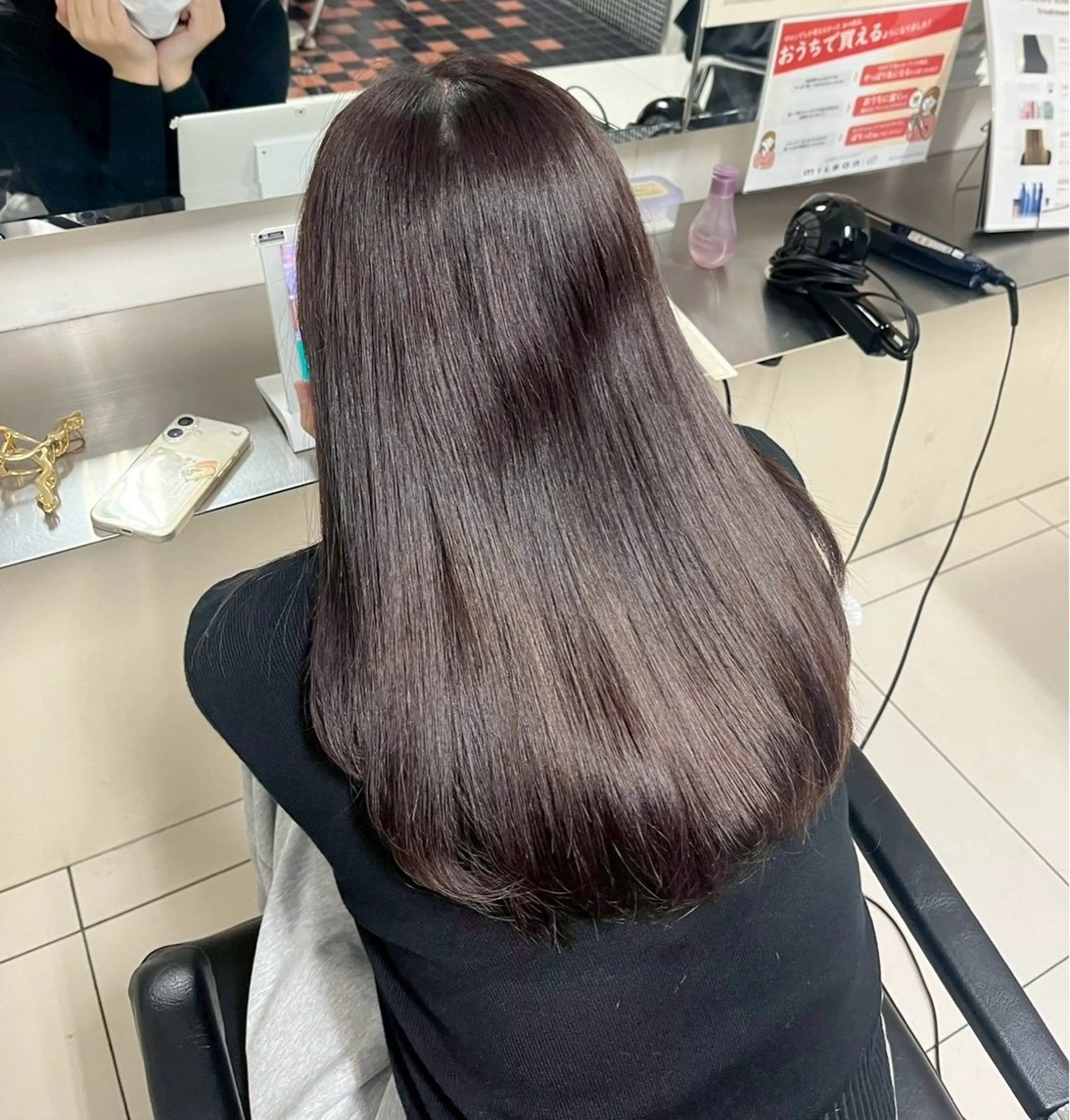 ロング 髪質改善 💠 韓国風うる艶/シオリのヘアスタイル