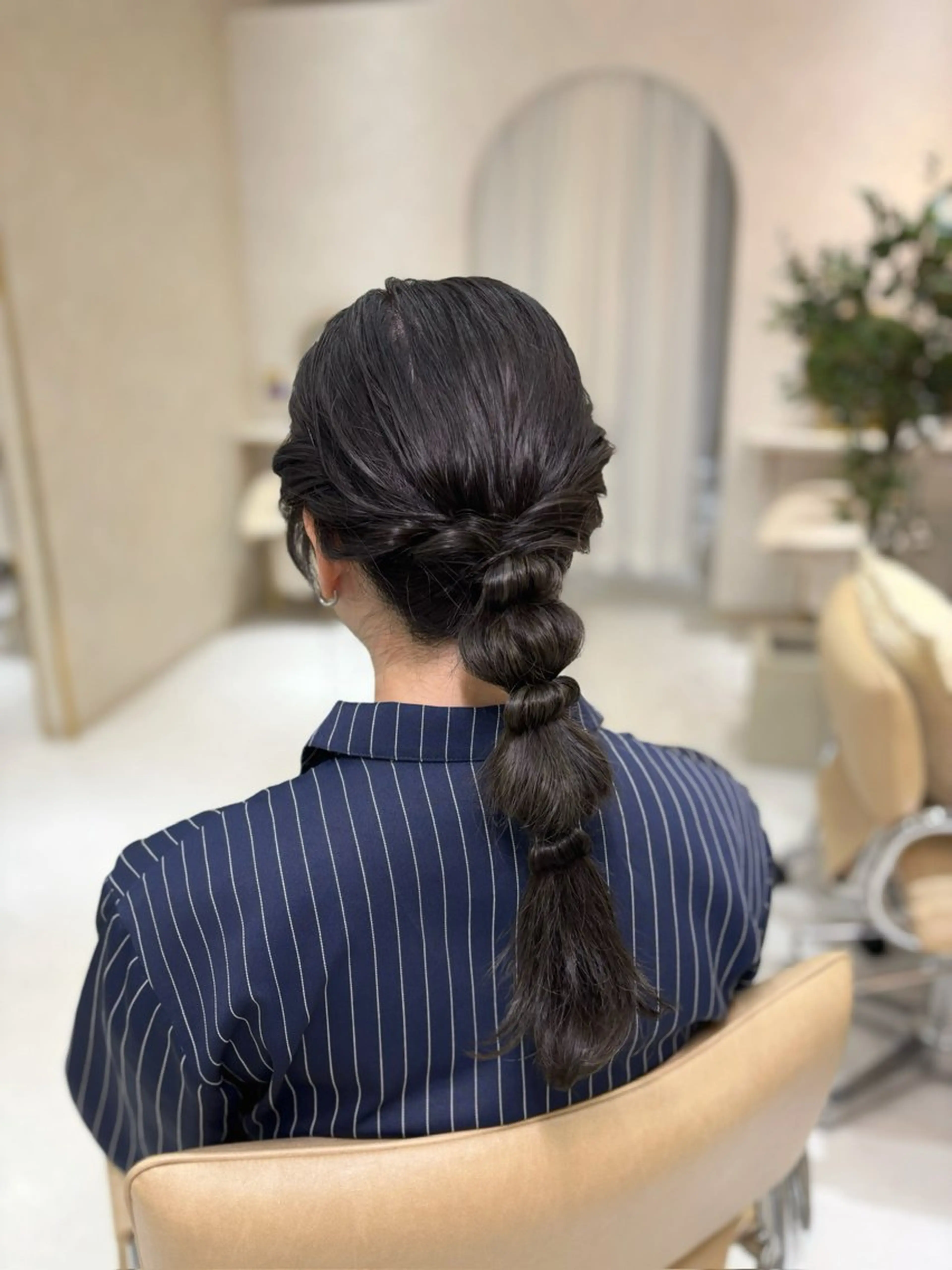 ヘアセット りほ/顔周りカット/ レイヤーカットのヘアスタイル