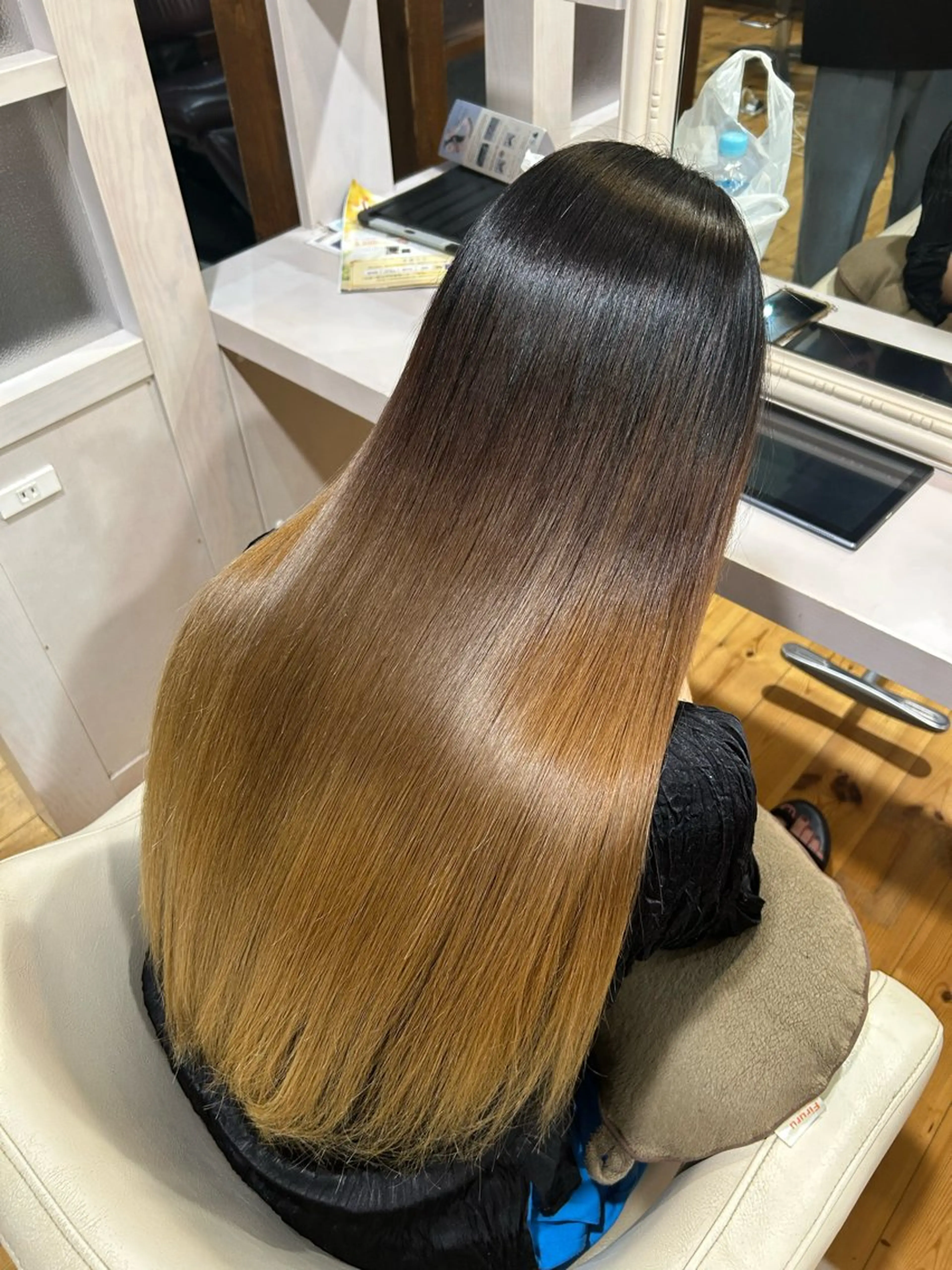 カット＋ノンダメージストレートの写真