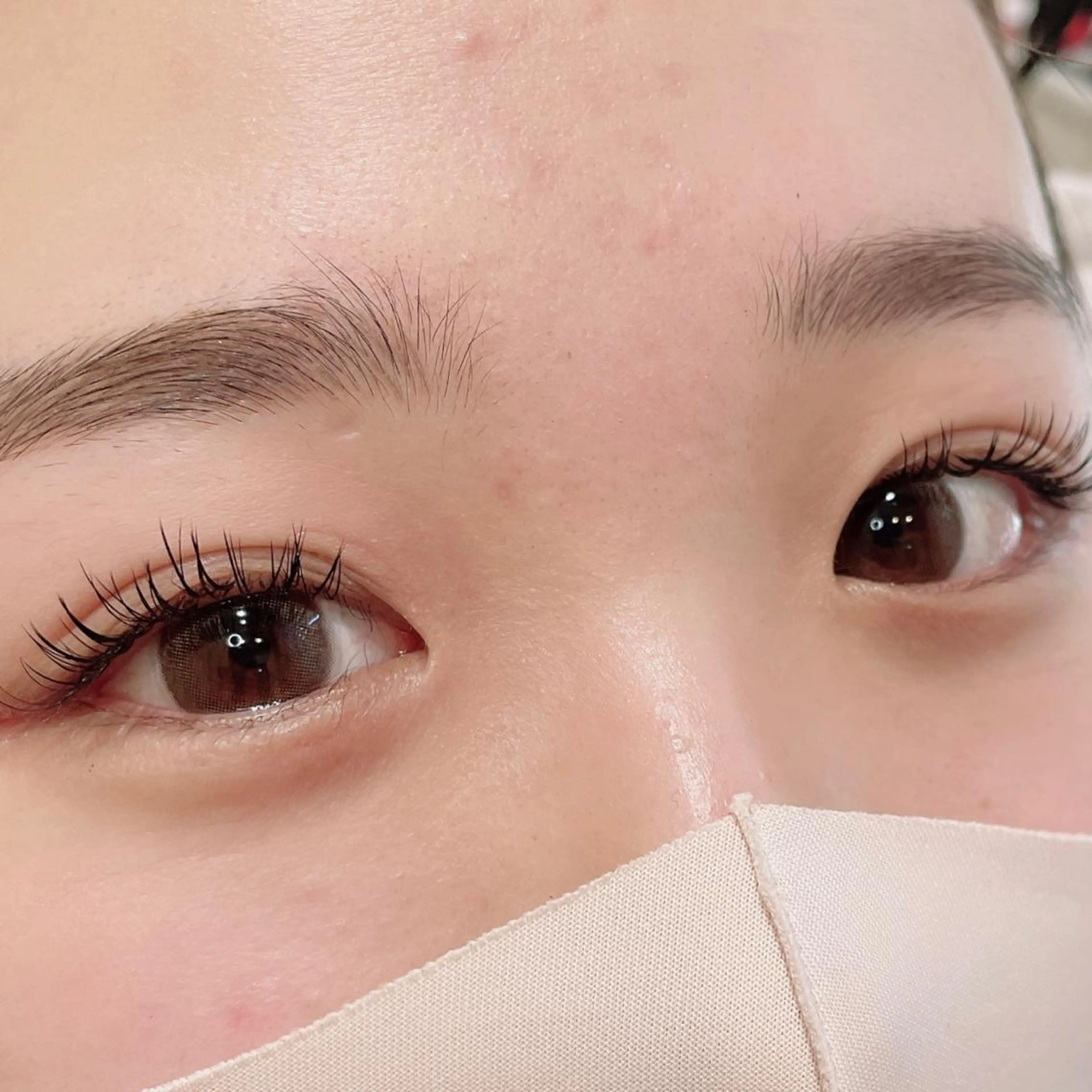 マツエク・マツパ Cカール フラットラッシュ ナチュラル マツエク SEALA 高石の眉毛・アイブロウイメージ