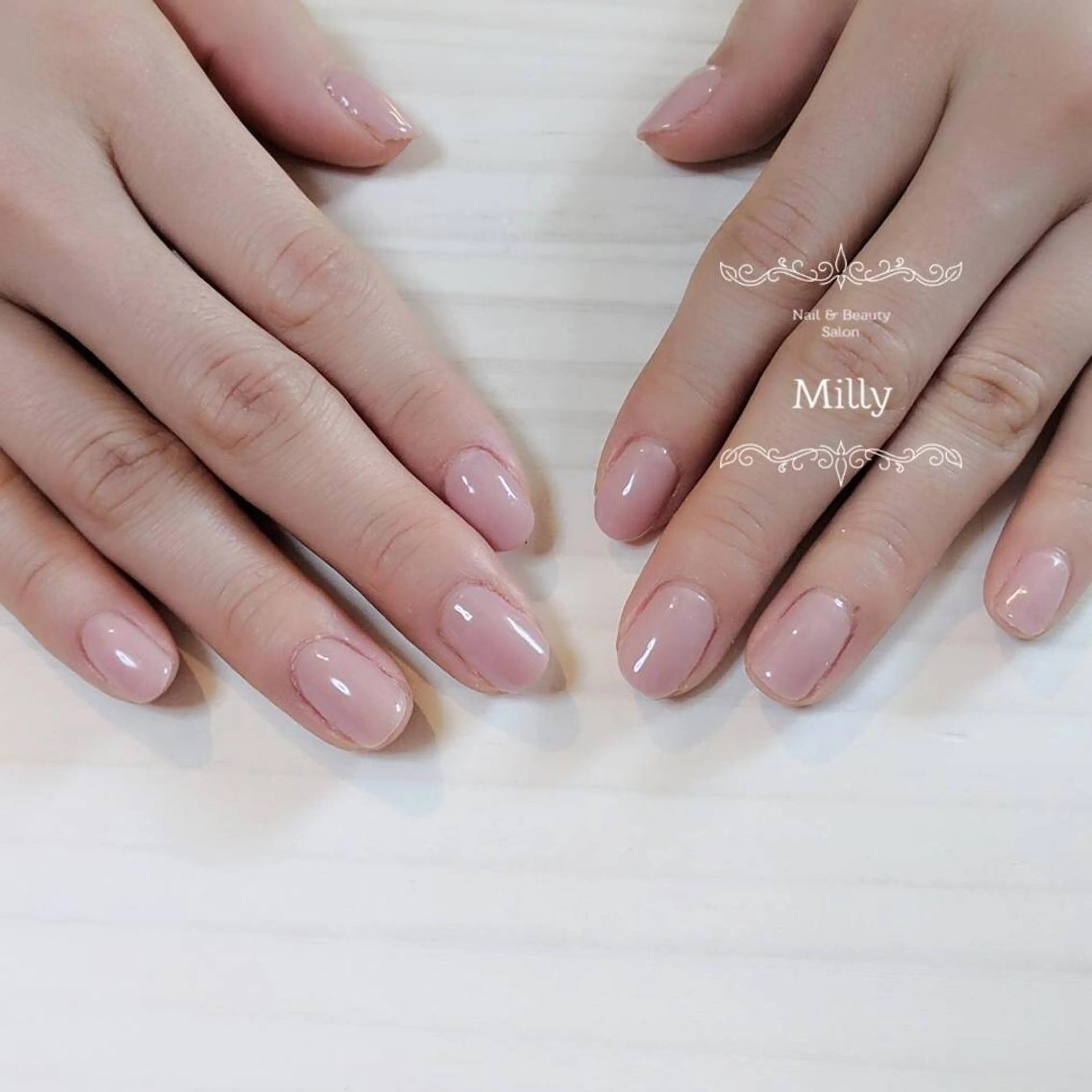 ネイル ピンク milly nail （予約担当)のネイルデザイン