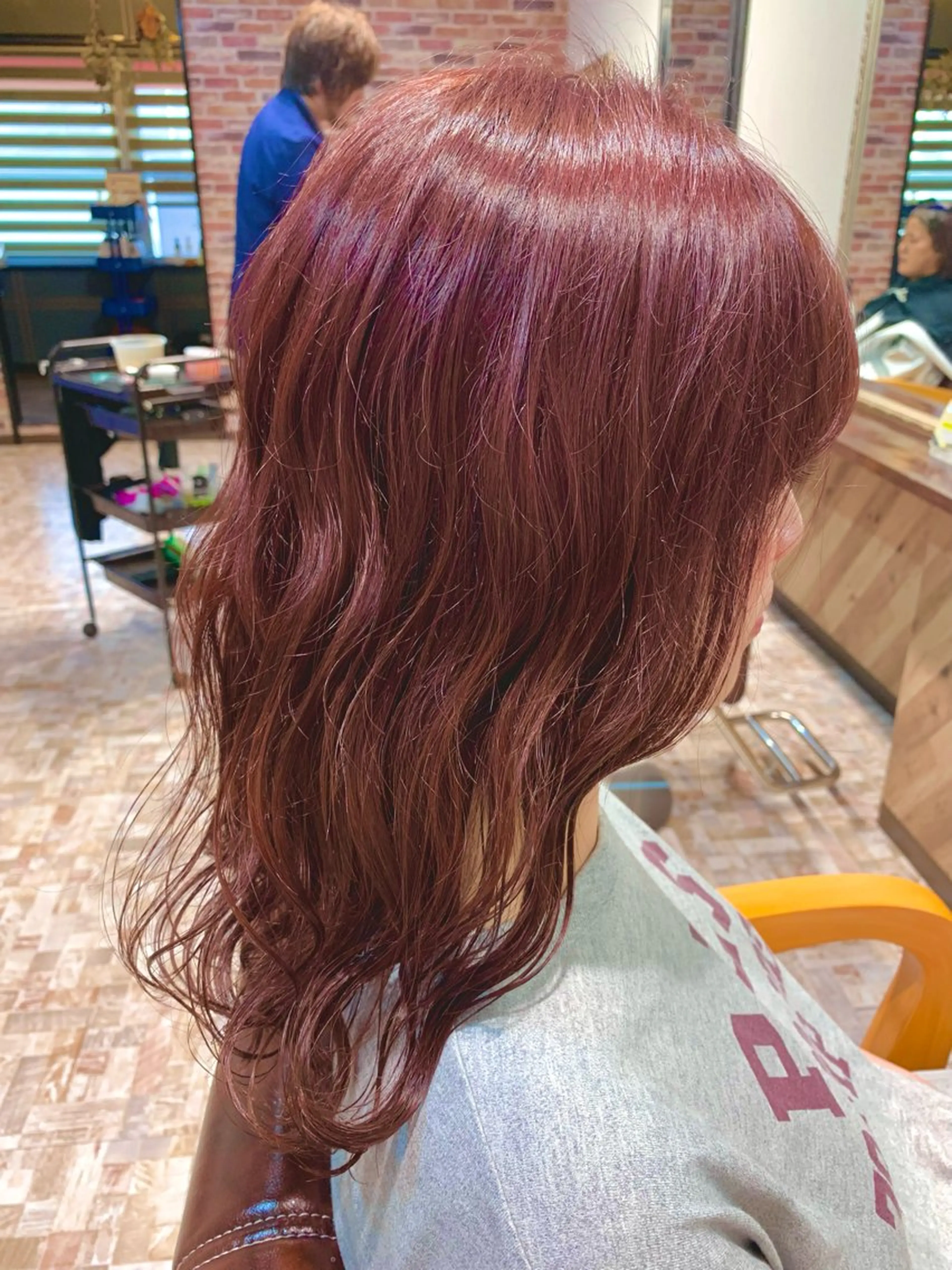 ロング カラー 神野 洸都のヘアスタイル