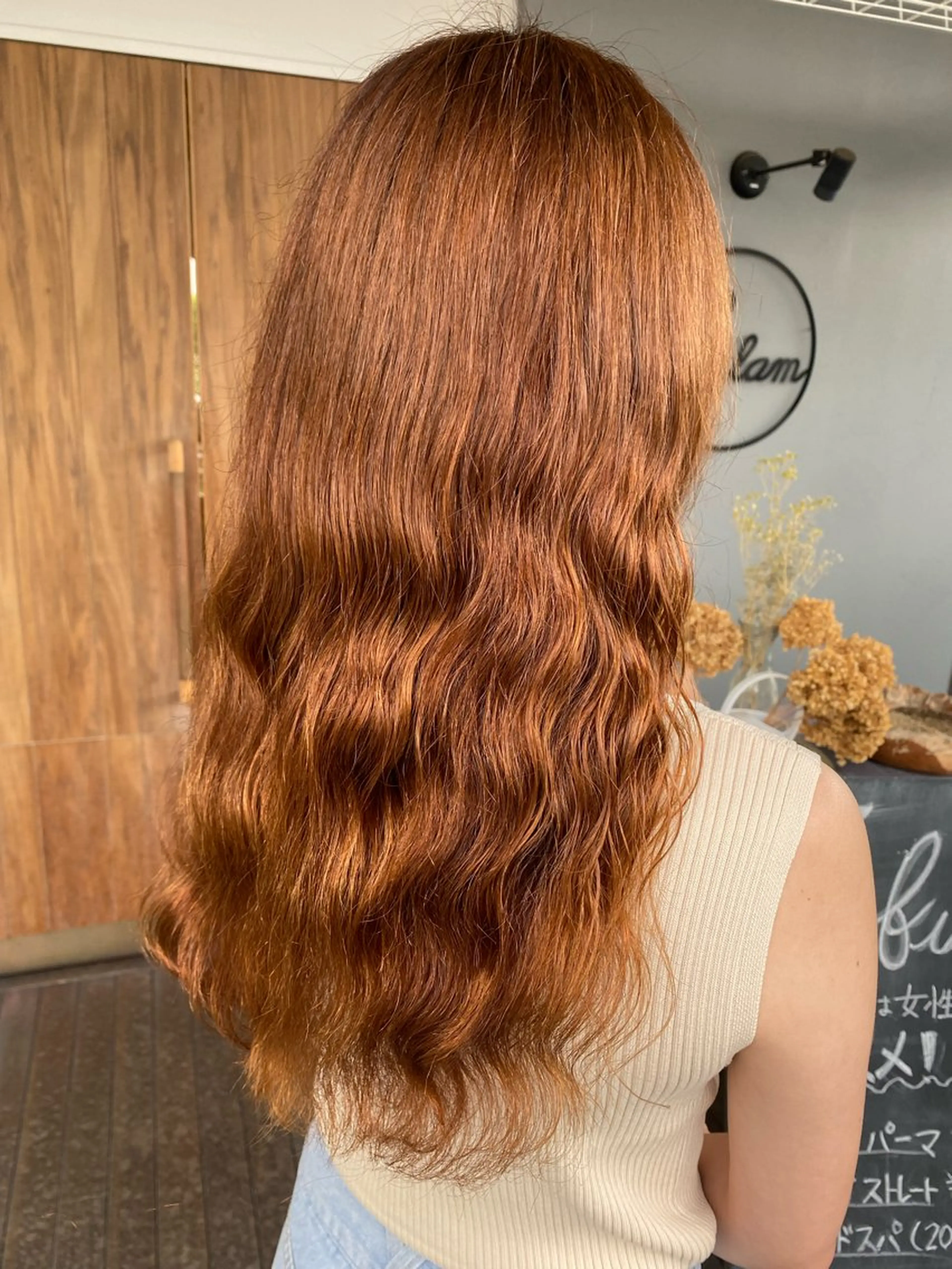 ロング パーマ ヨシンモリ 韓国風ヘア デジタルパーマ パーマ fulam所属・MIKU ／fulamのヘアスタイル