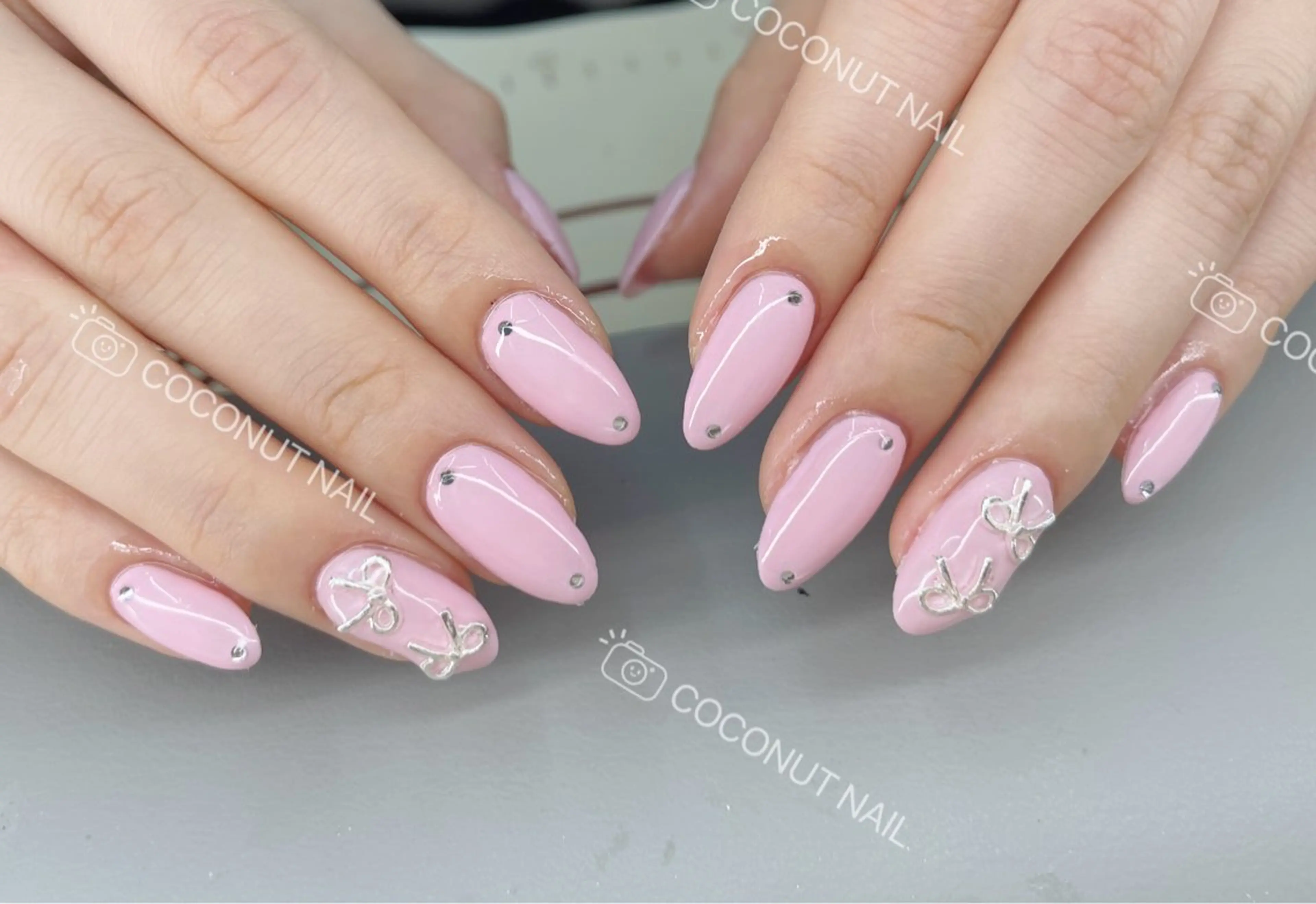 ネイル ハンドネイル 神田 ココナッツのネイルデザイン