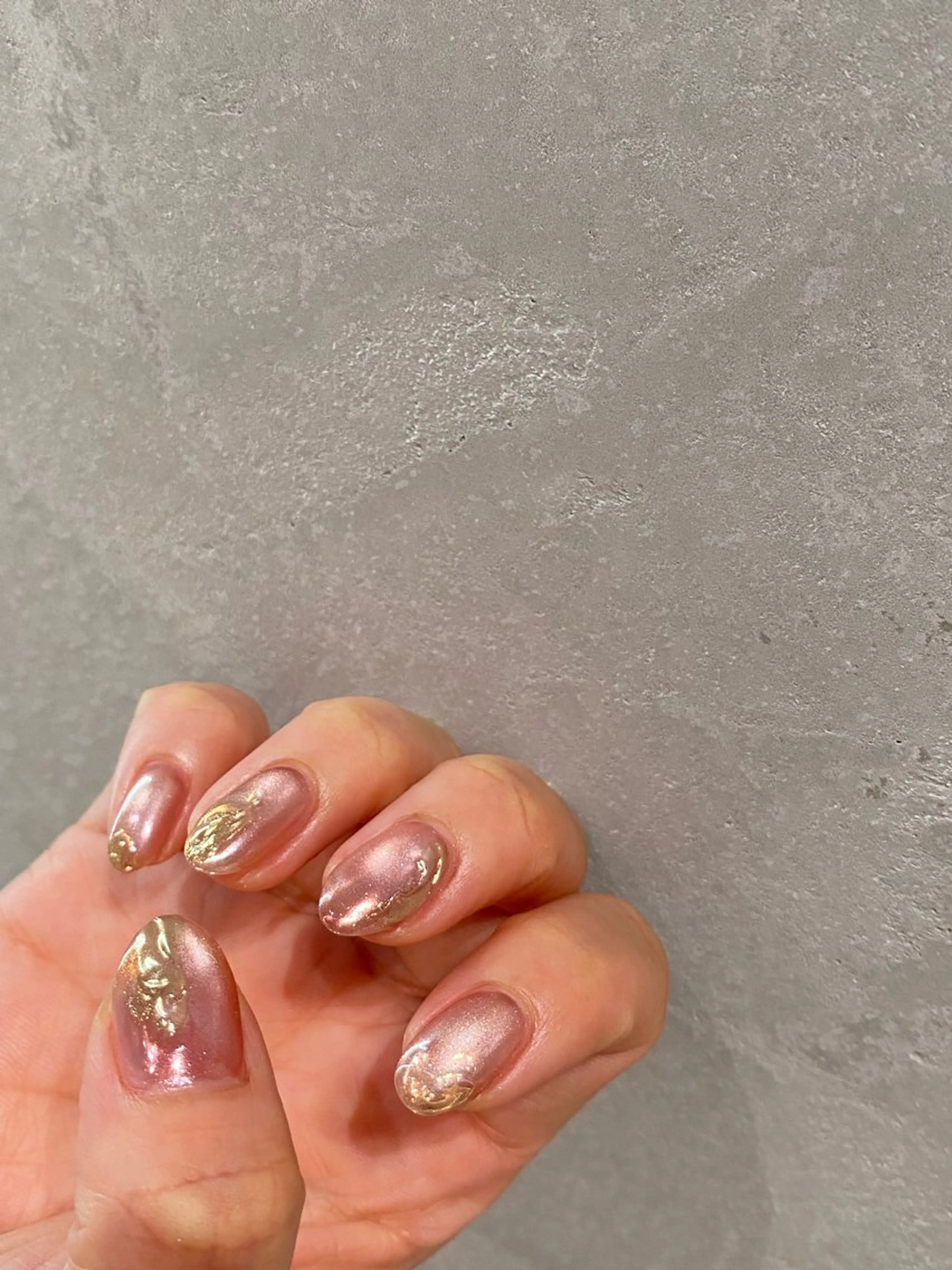 ネイル マグネットネイル ミラーネイル ハンドネイル Yuriko Omi パラジェル/渋谷のネイルデザイン