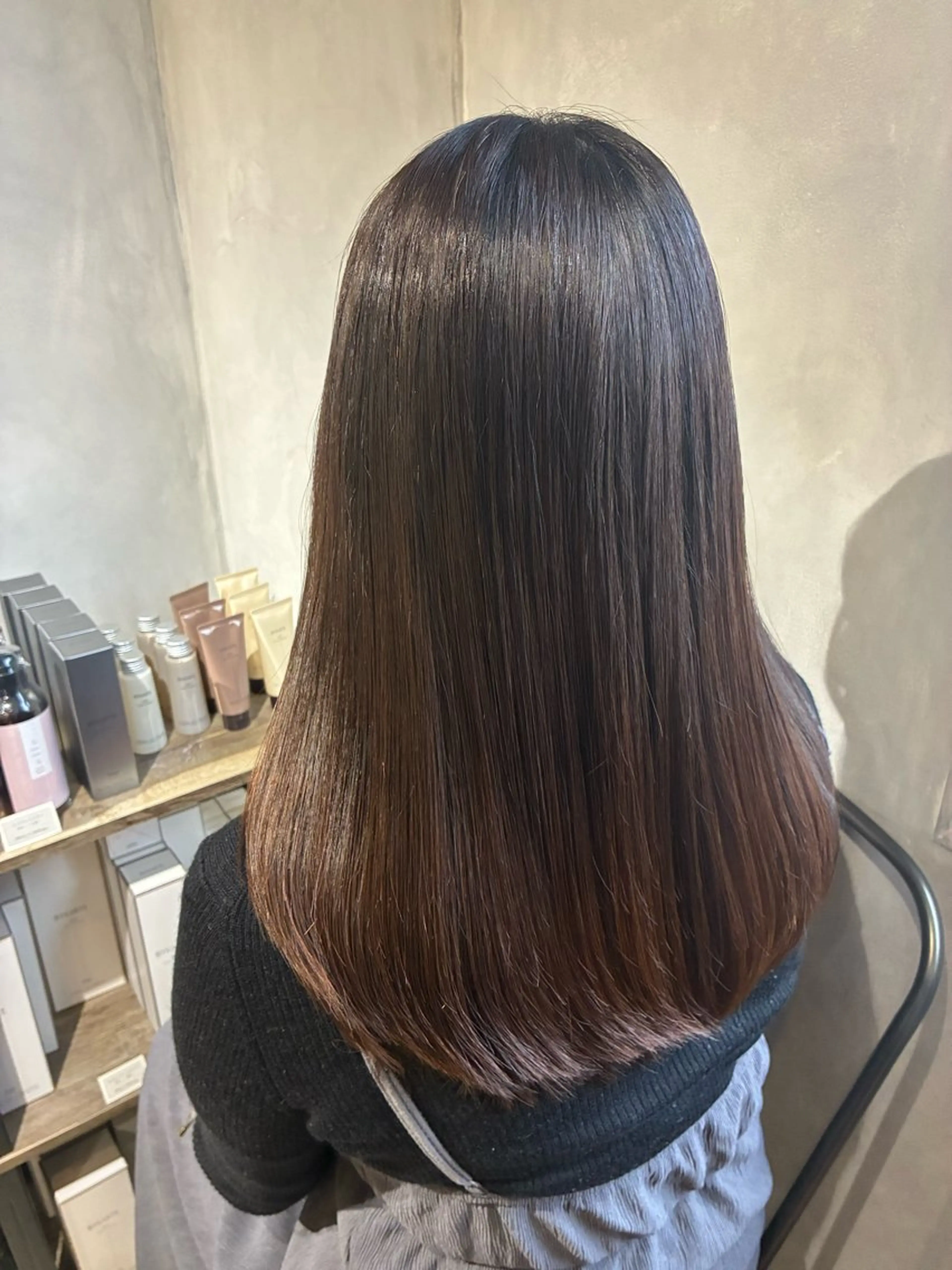 ロング カット 縮毛矯正 トリートメント 縮毛矯正/髪質改善 🌷あかおのヘアスタイル