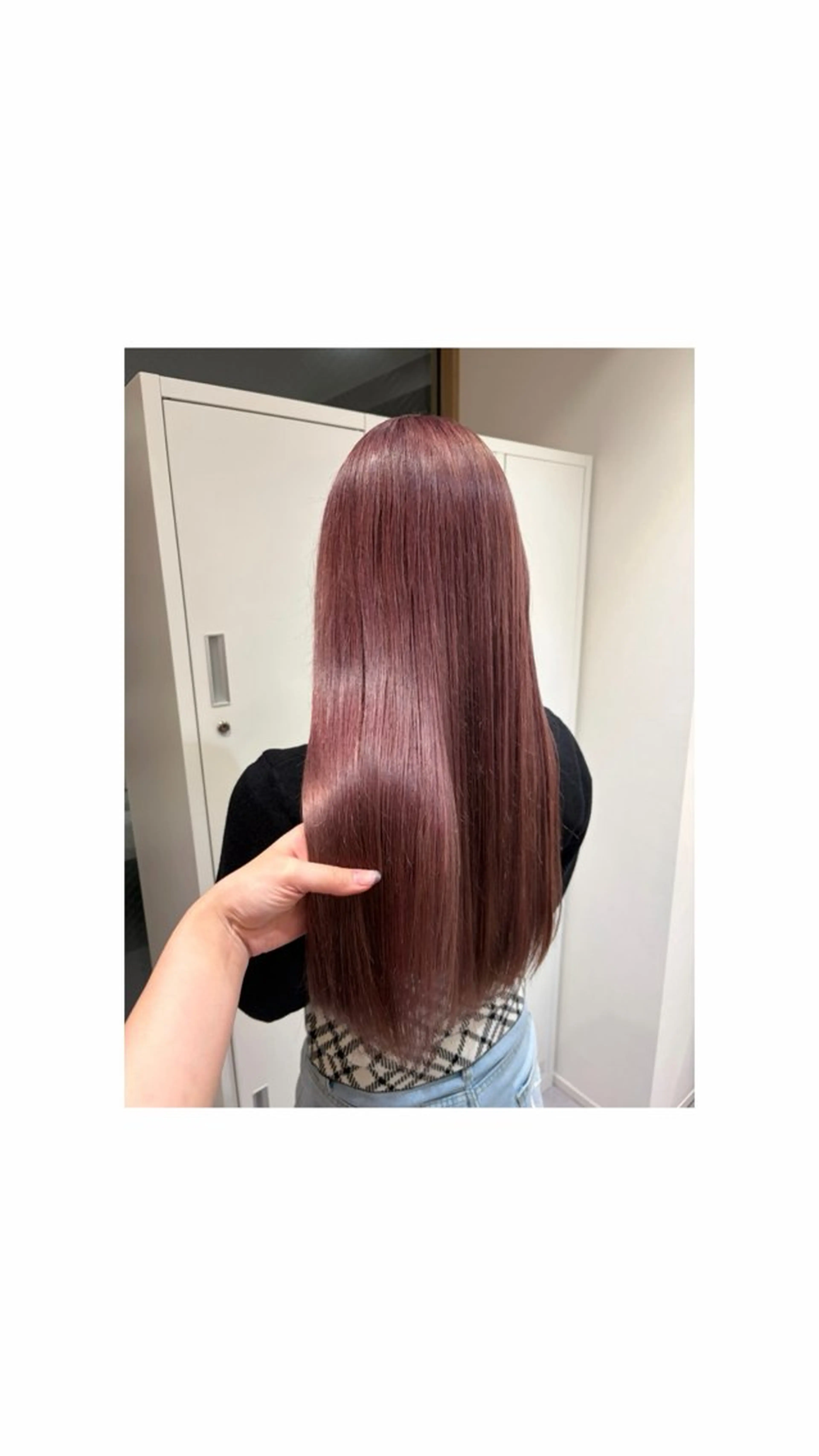 ロング カラー BLEACH YURINAのヘアスタイル