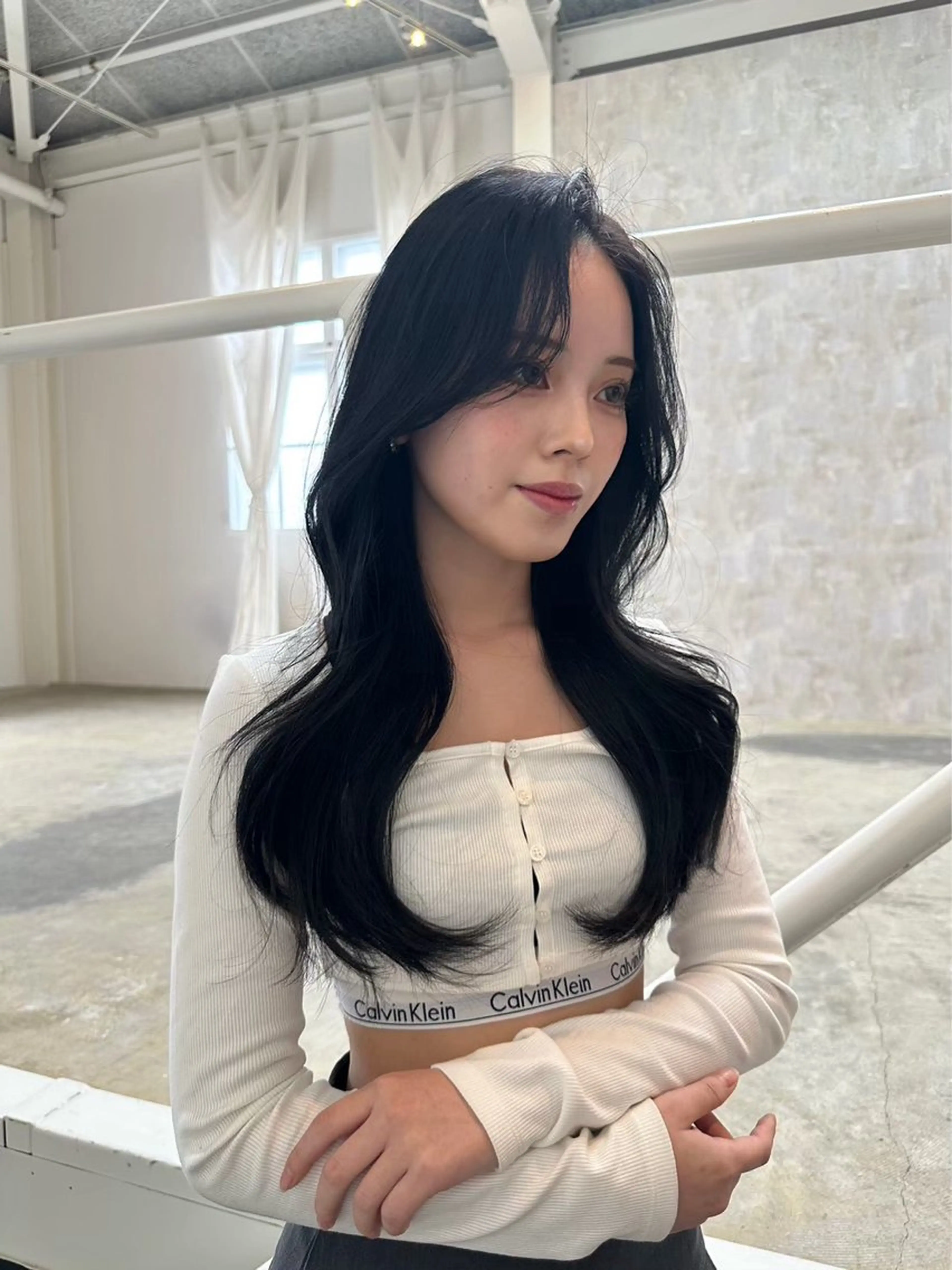 ロング カット ヘアカラー レイヤー/Wカラー /マッキーのヘアスタイル