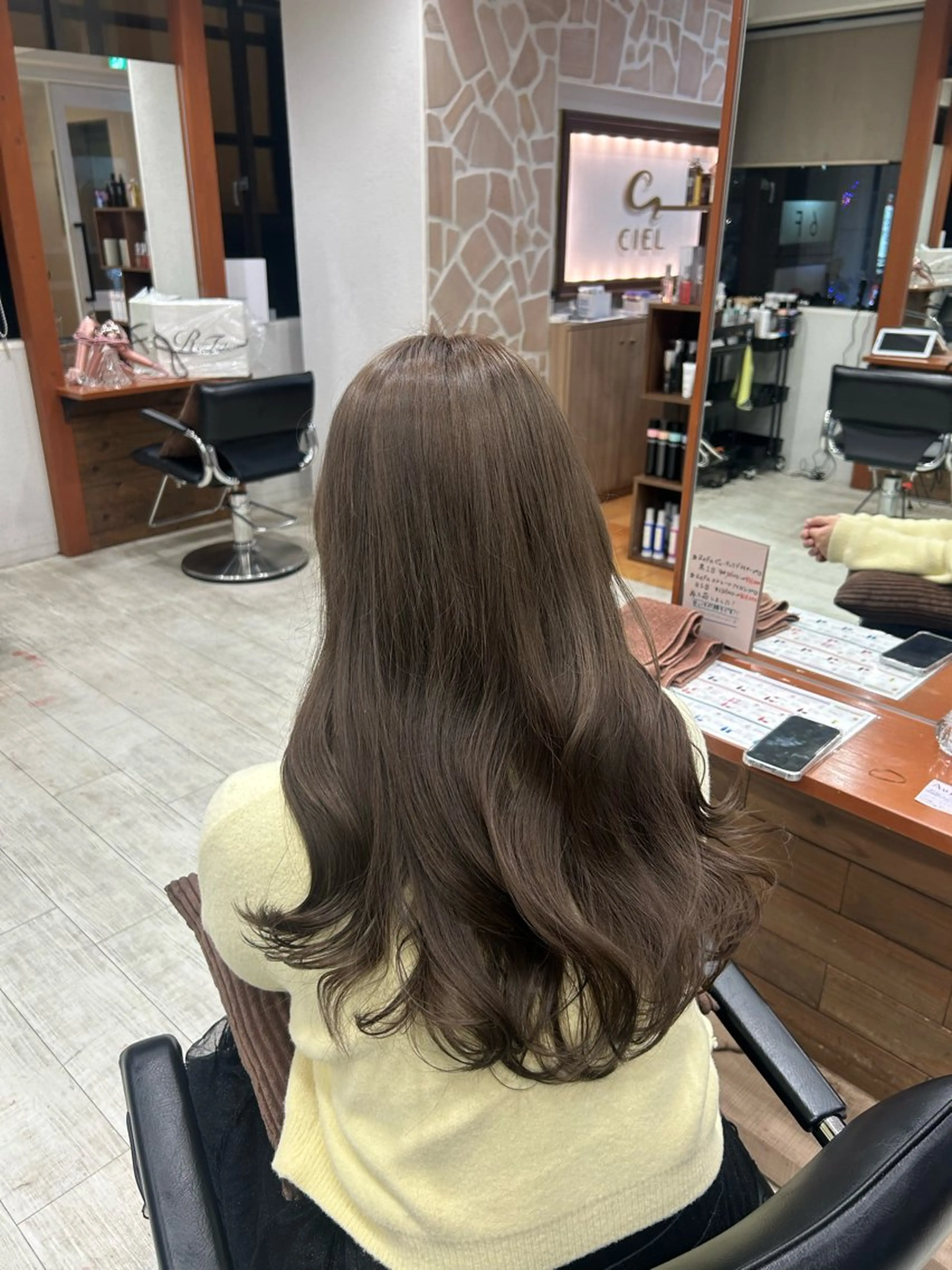 カラー ヘアカラー CIEL 難波店所属・🎀透明感/レイヤ ー/Kotona🎀のヘアスタイル