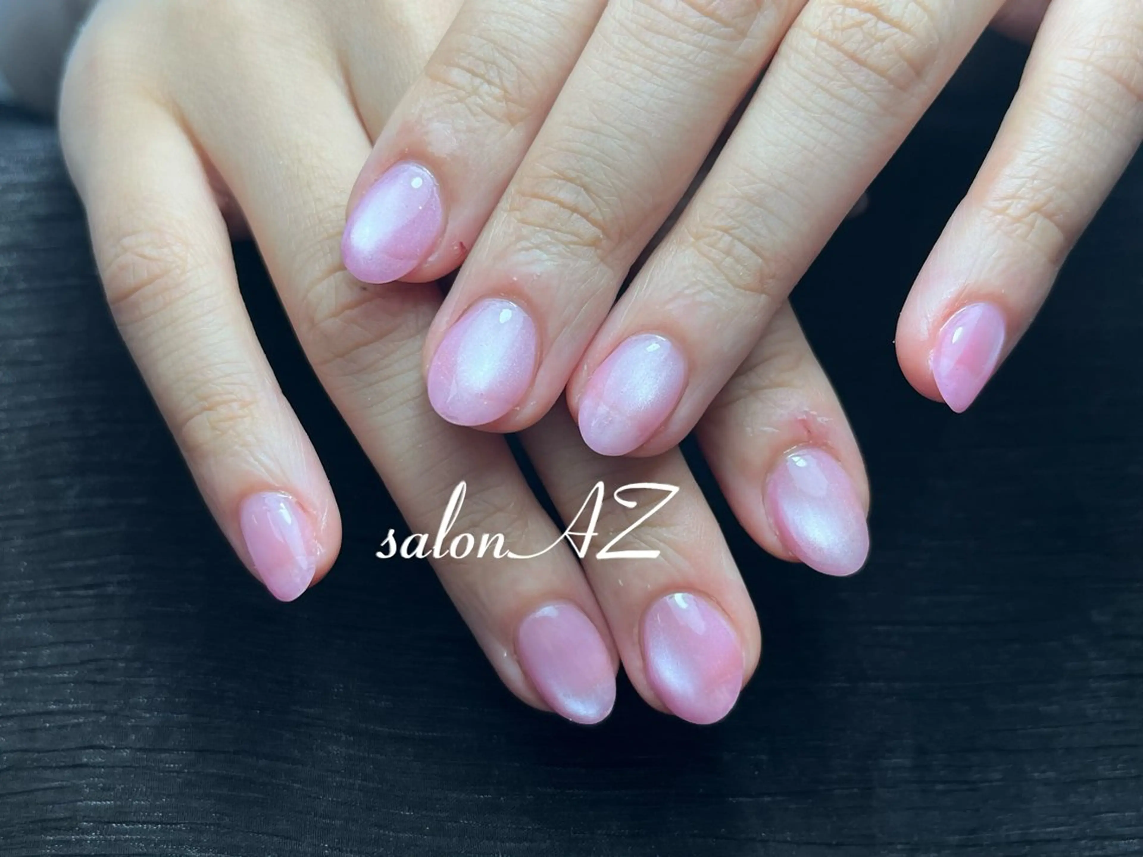 ネイル アートネイル 長さ出し フットネイル フレンチネイル ジェルネイル salon AZのネイルデザイン