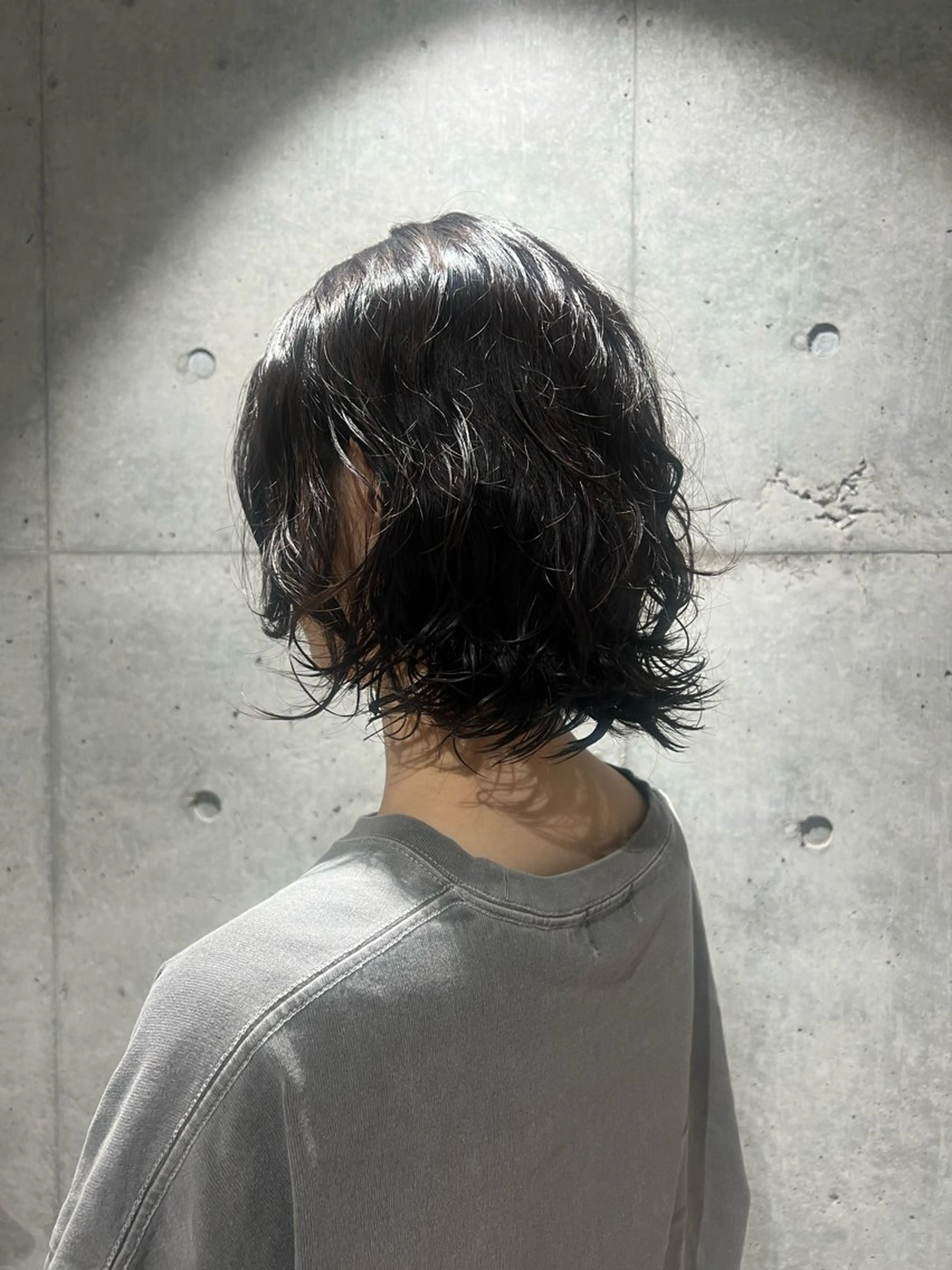 ミディアム 透明感カラー/ベージ ュ/HIKARU🌿のヘアスタイル