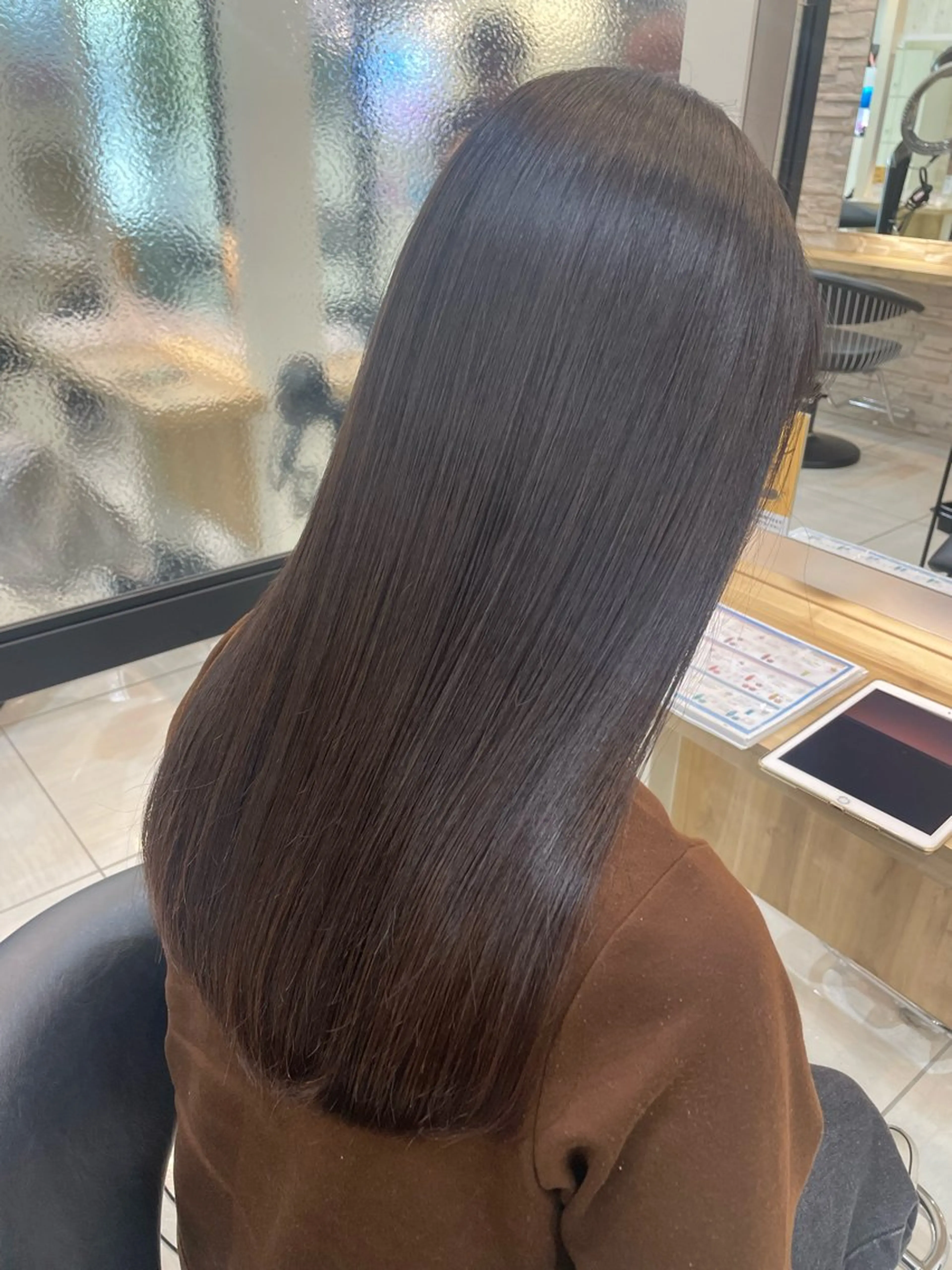 ロング 髪質改善 縮毛矯正 トリートメント 酸熱トリートメント トリートメント 田野倉NEXT店 美髪ニストのヘアスタイル