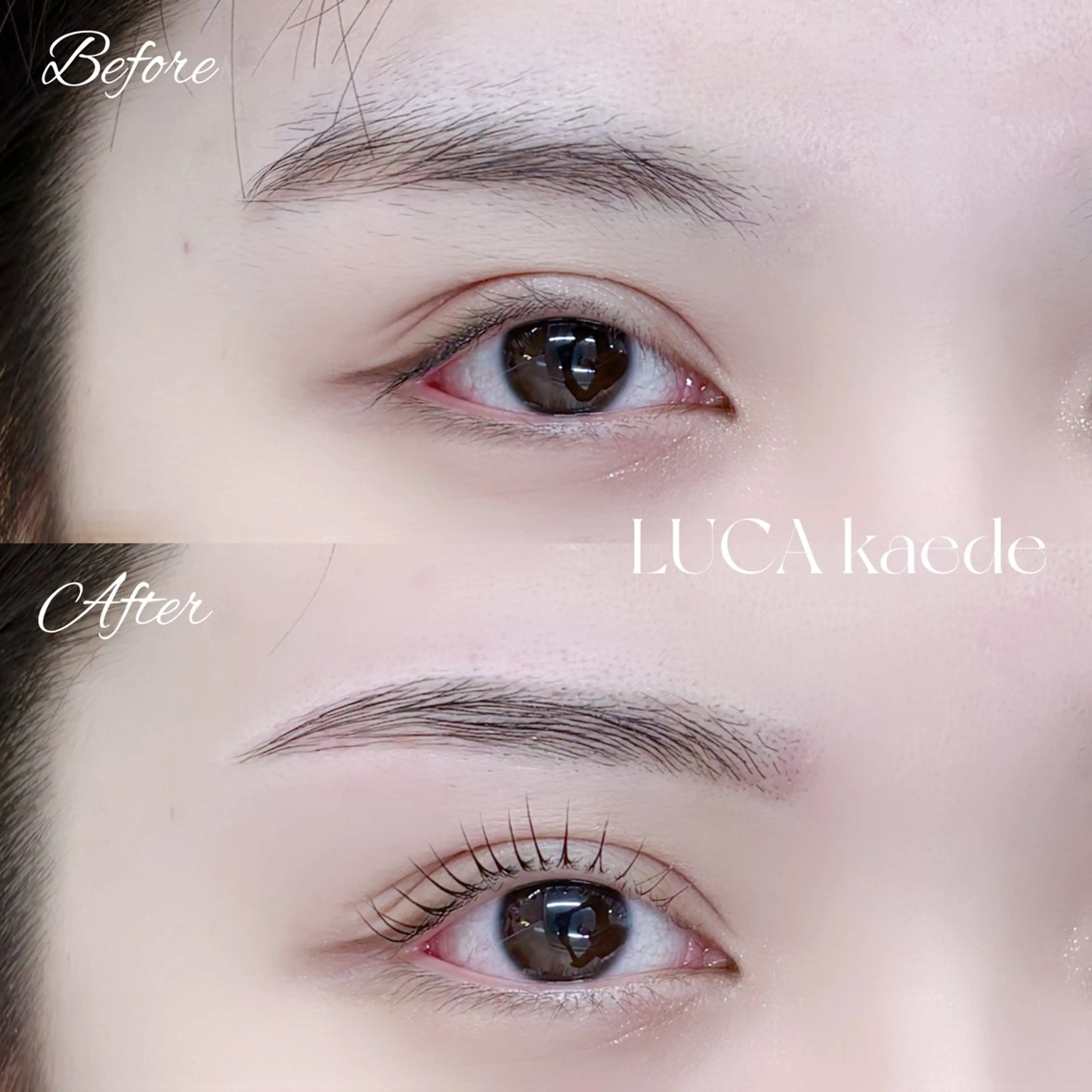 アイブロウ ハリウッドブロウリフト マツパ KAEDE☾ 浦和/まつ毛&眉毛のマツエク・マツパデザイン