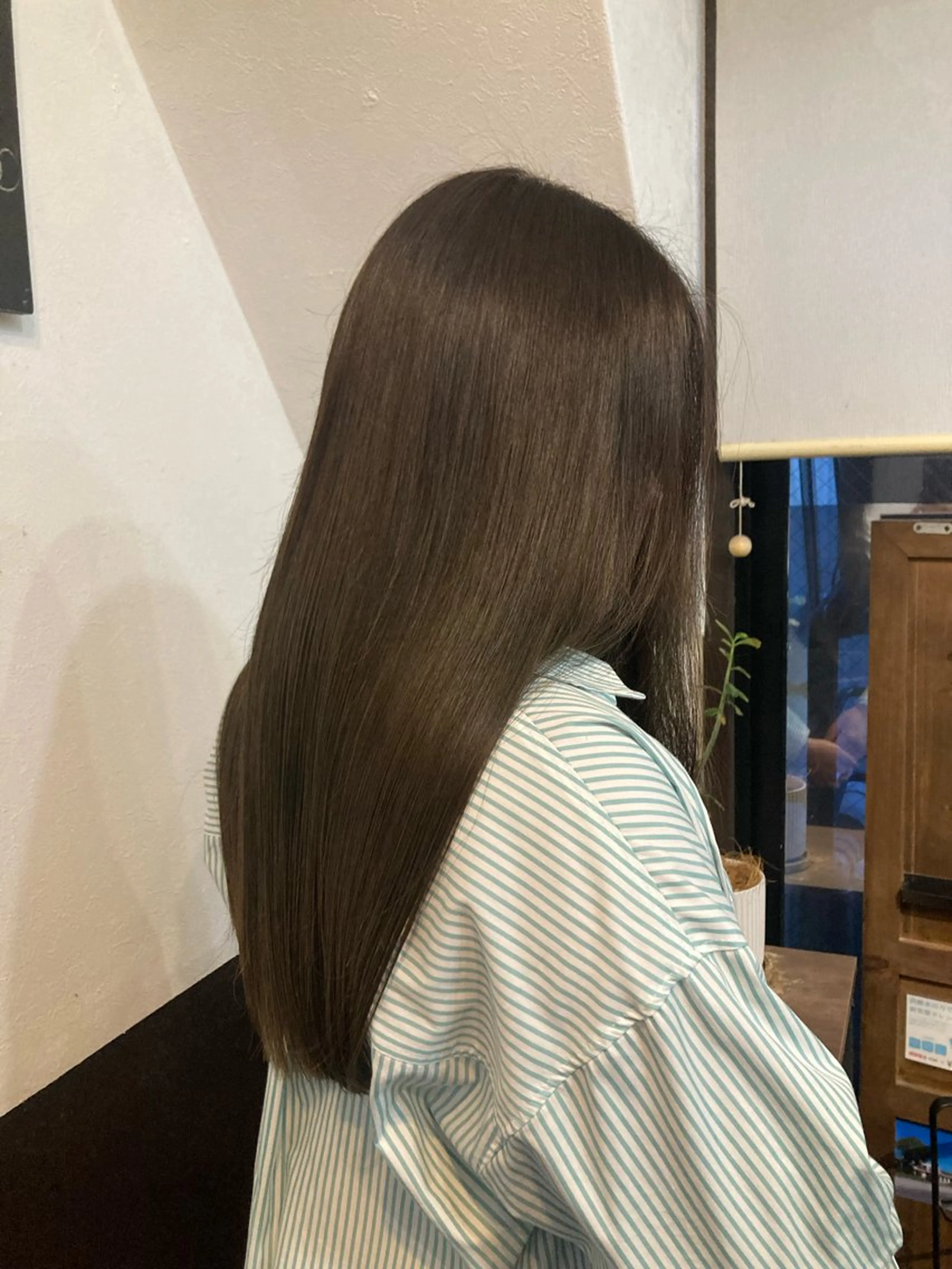 セミロング カラー ヘッドスパ hair salon mtm所属・🕊mtm🫧梅田/ 定額制/透明感/艶髪のヘアスタイル