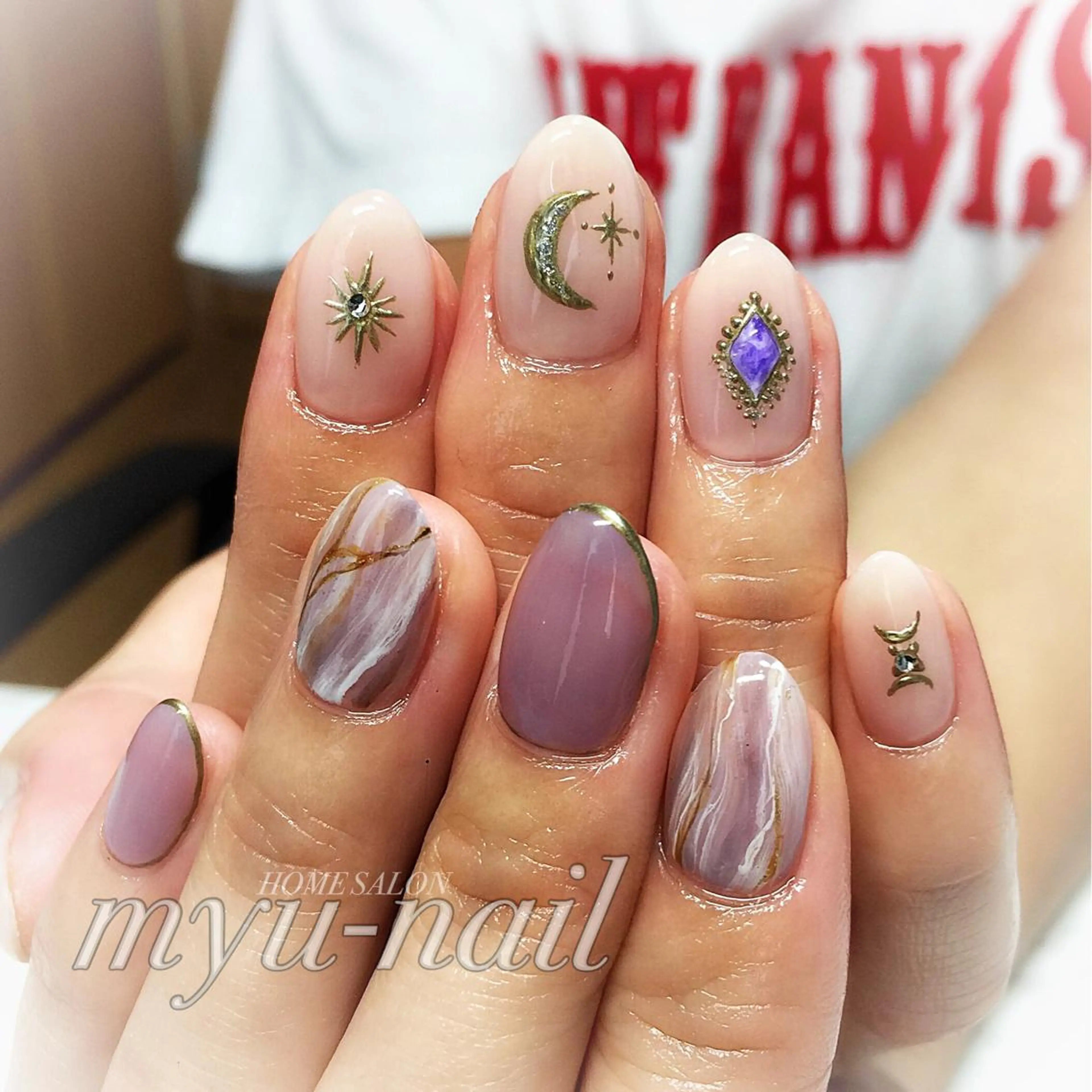 ネイル ホームサロン myu-nailのネイルデザイン