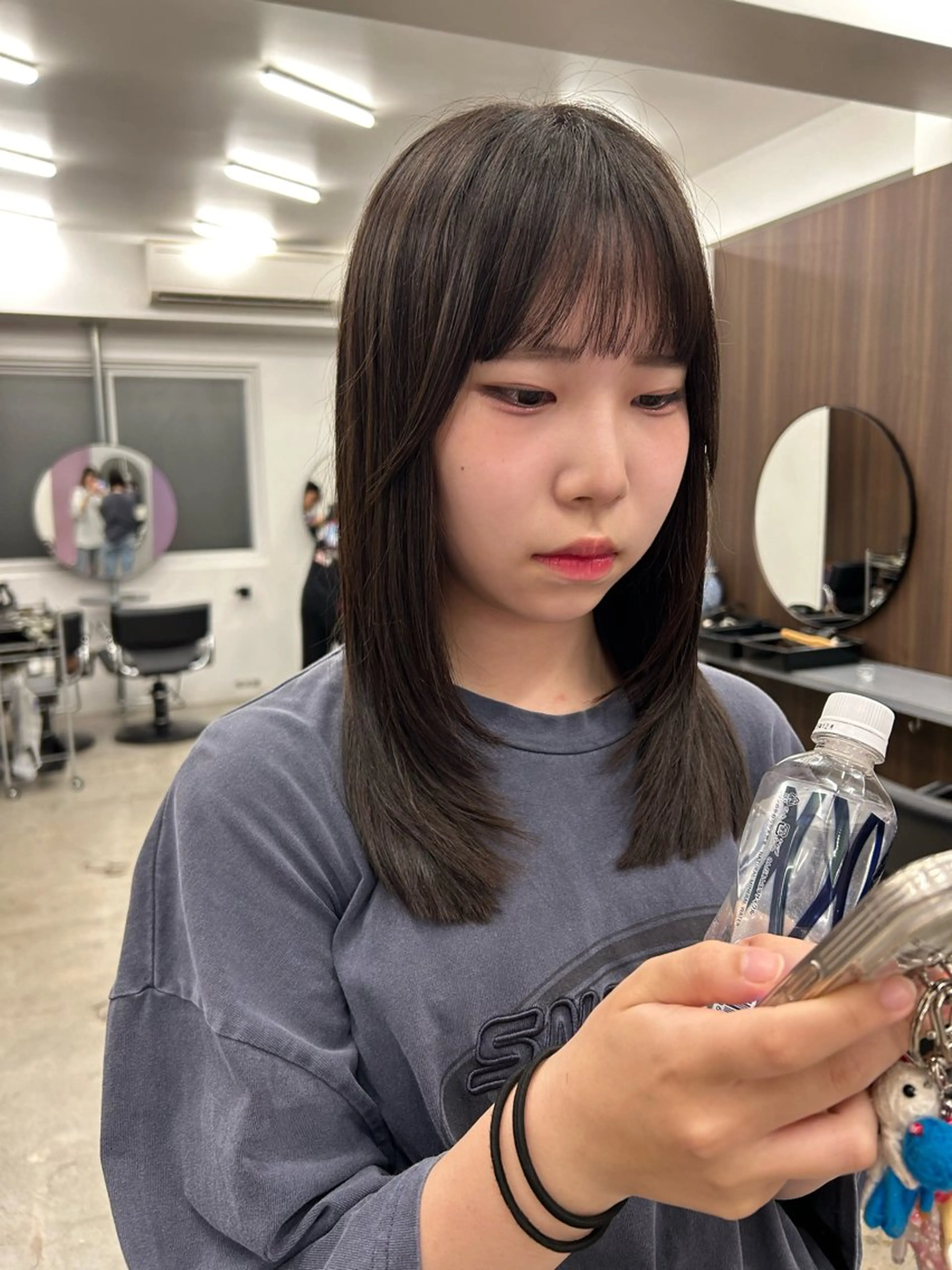 セミロング レイヤーカット 広美◎ <hiromi>のヘアスタイル