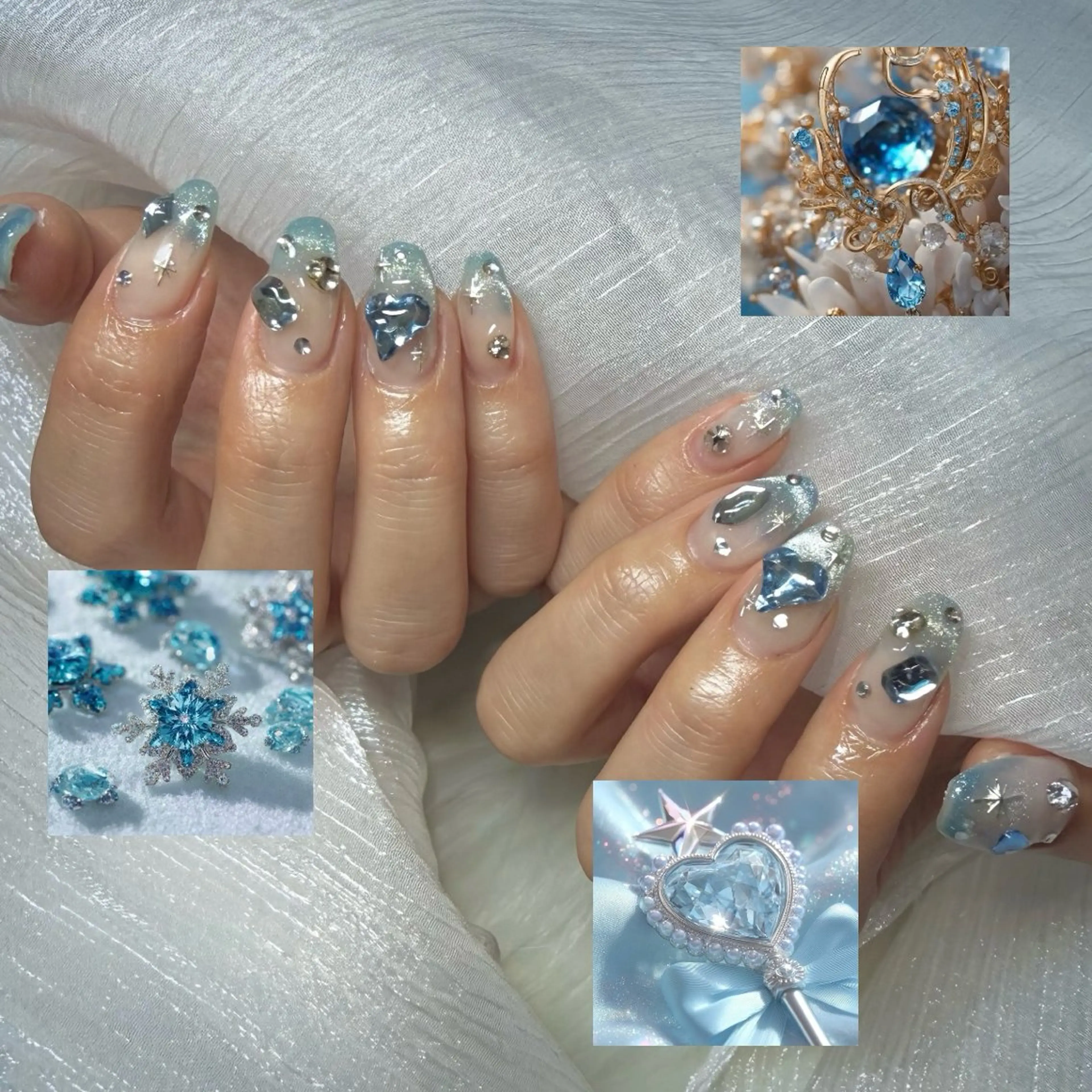 ネイル 持ち込み ハンドネイル やなじ 🦊🦋のネイルデザイン