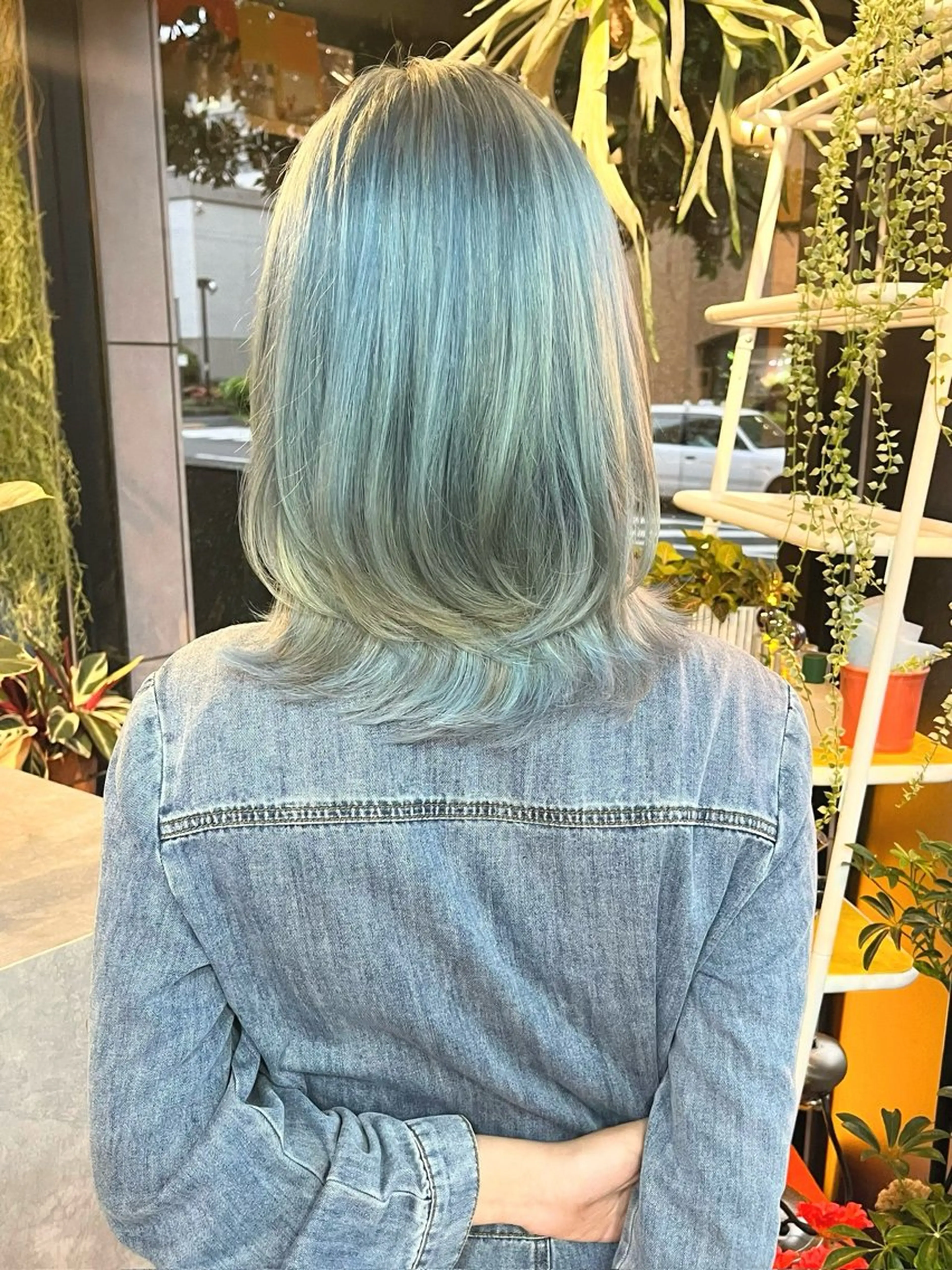 ミディアム カラー 似合わせカット Rinka🌻のヘアスタイル