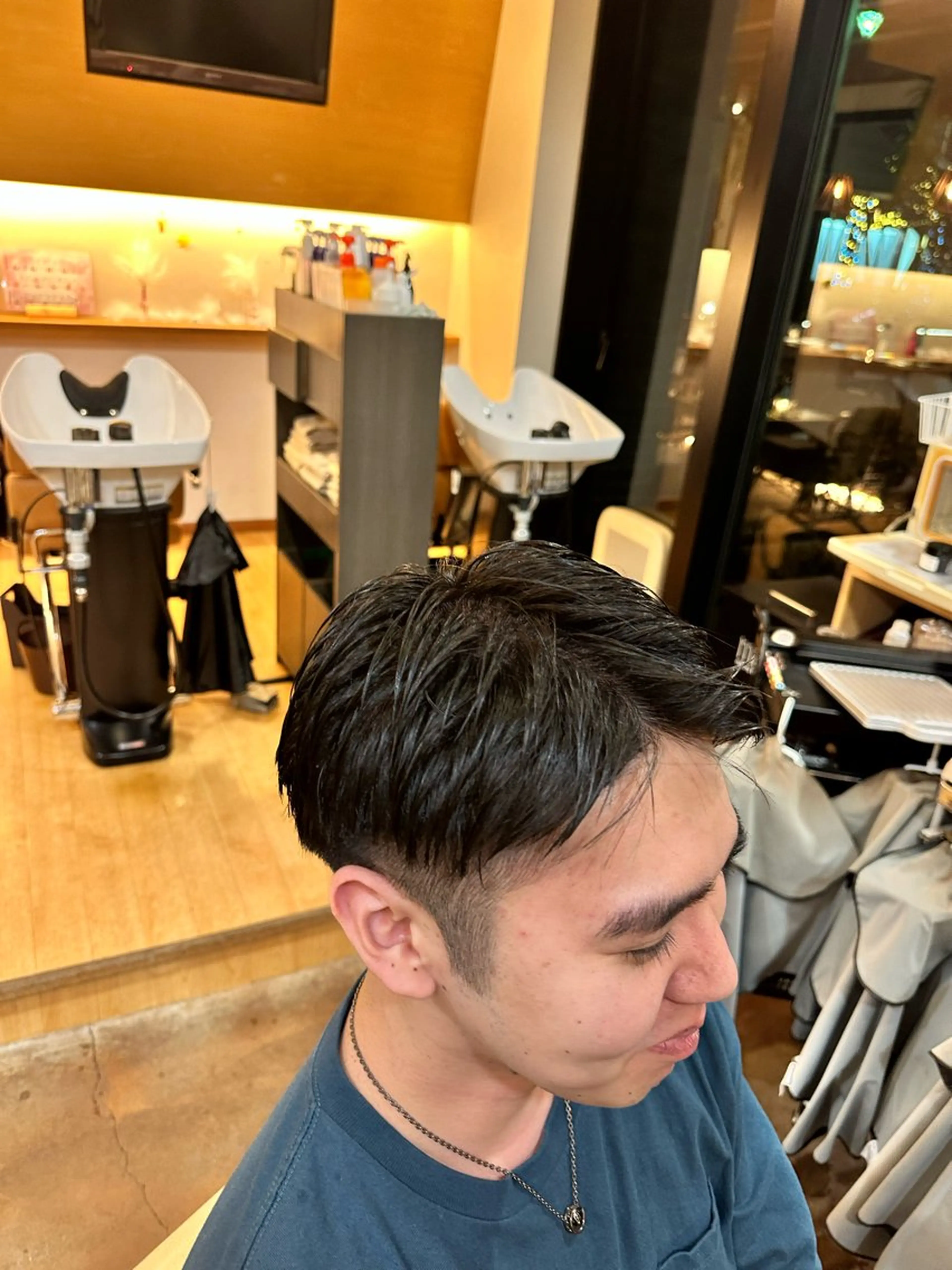 ショート メンズ Lit.自由が丘（SENJYU自由が丘）所属・【髪質改善/美髪】 ⭐️川嶋 陸央⭐️のヘアスタイル