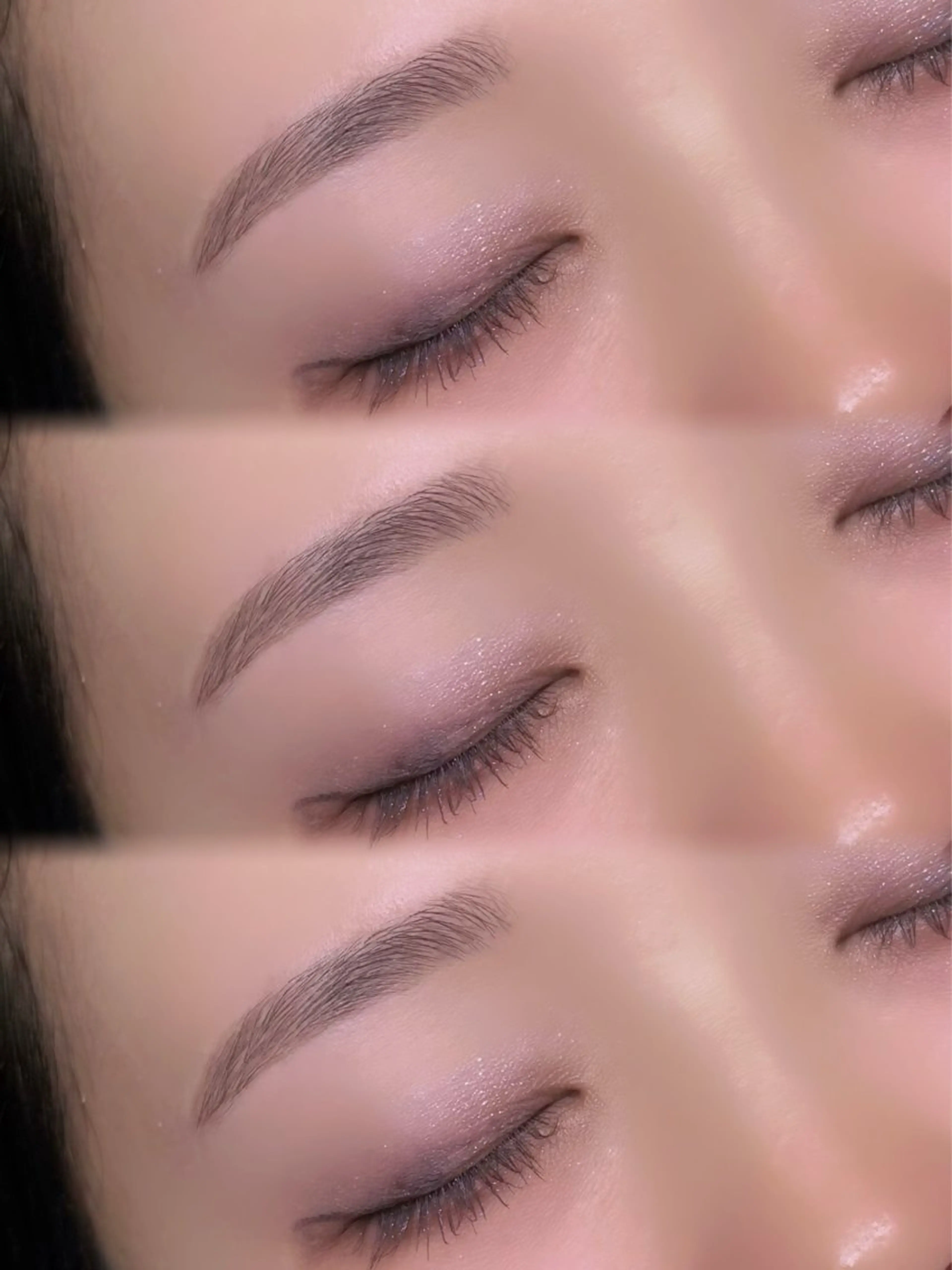 アイブロウ 🌙マツパ/束感🫧 𝑀𝐼𝑌𝑈🎀のマツエク・マツパデザイン