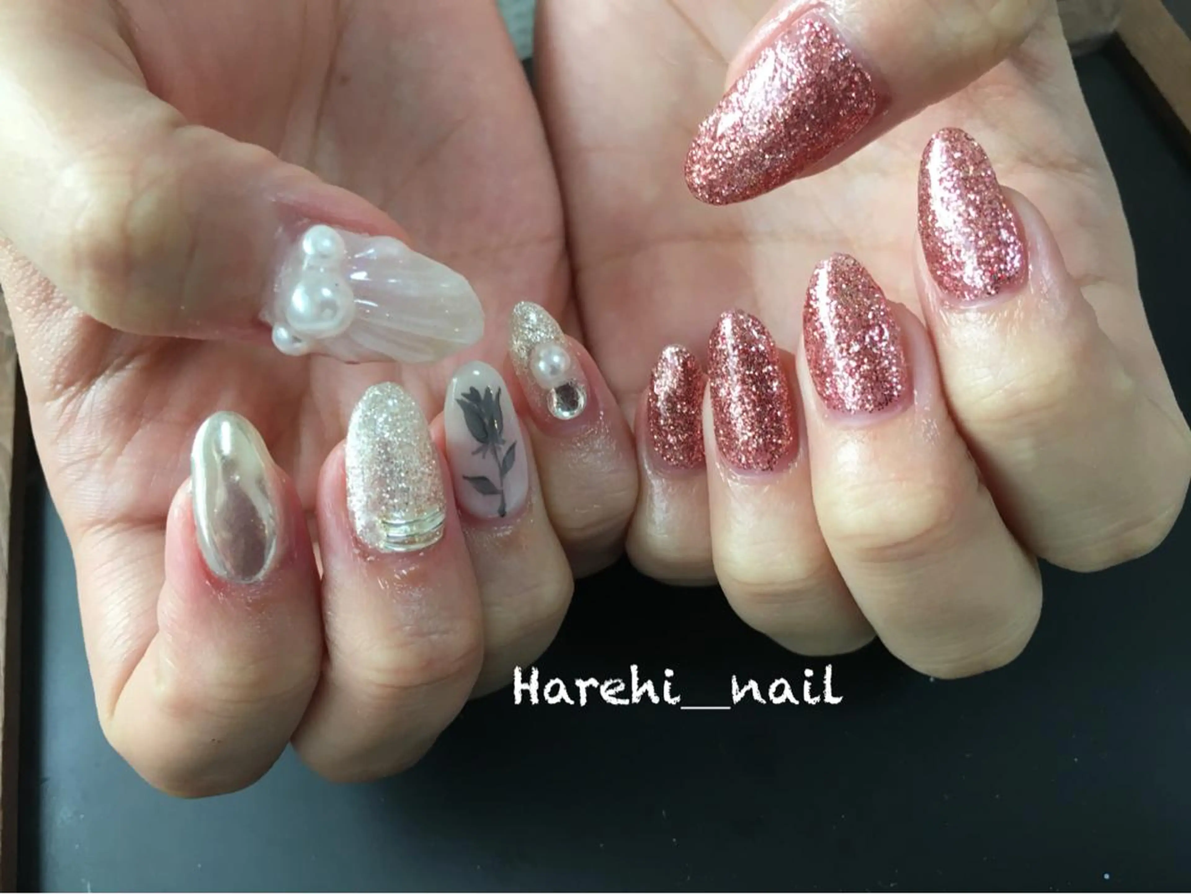 ネイル ハンドネイル Harehi_ nailのネイルデザイン