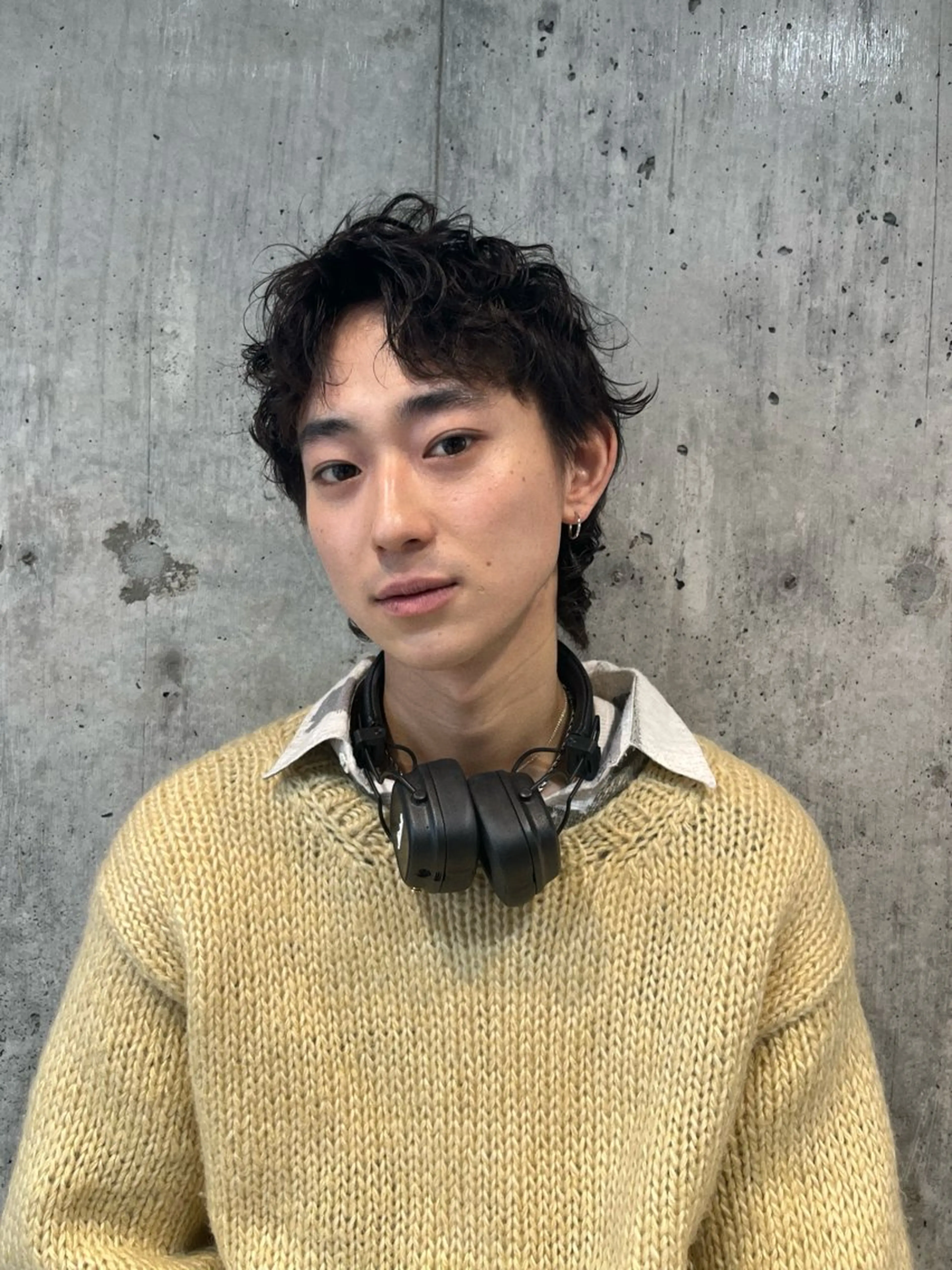 カット+メンズミルクウェーブパーマの写真