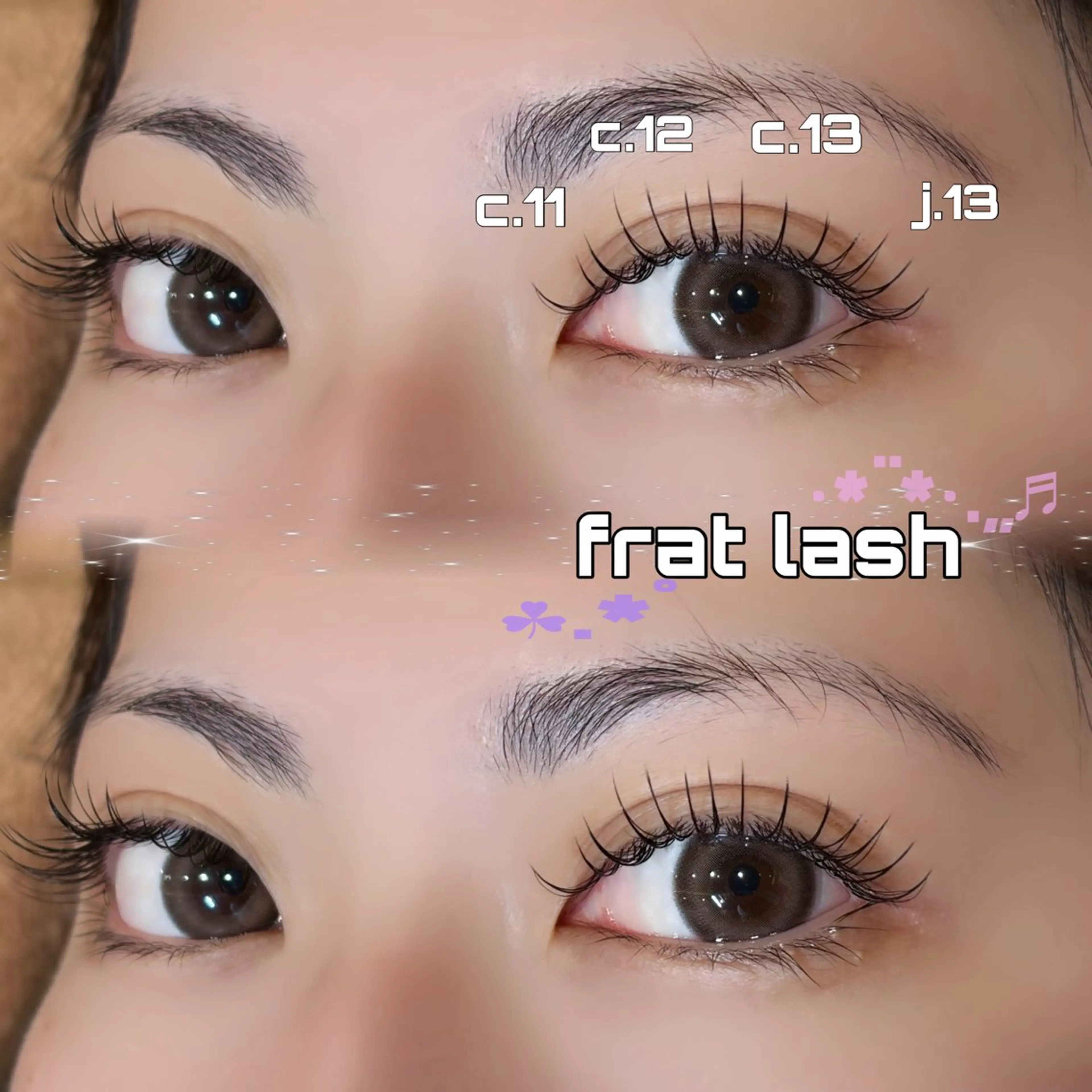 マツエク・マツパ chiri 🍀のマツエク・マツパデザイン