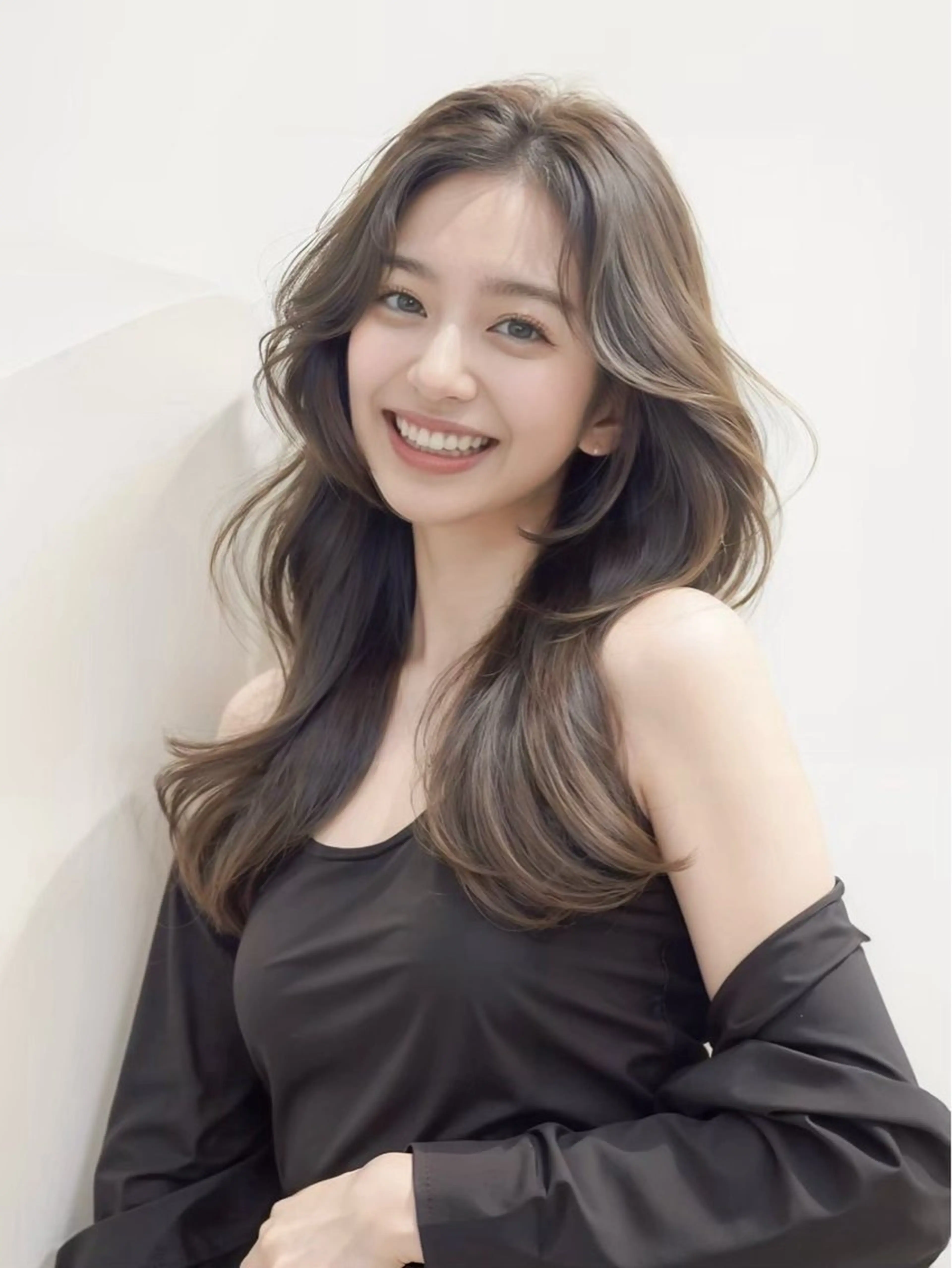 ロング 神戸三宮 nanomiのヘアスタイル