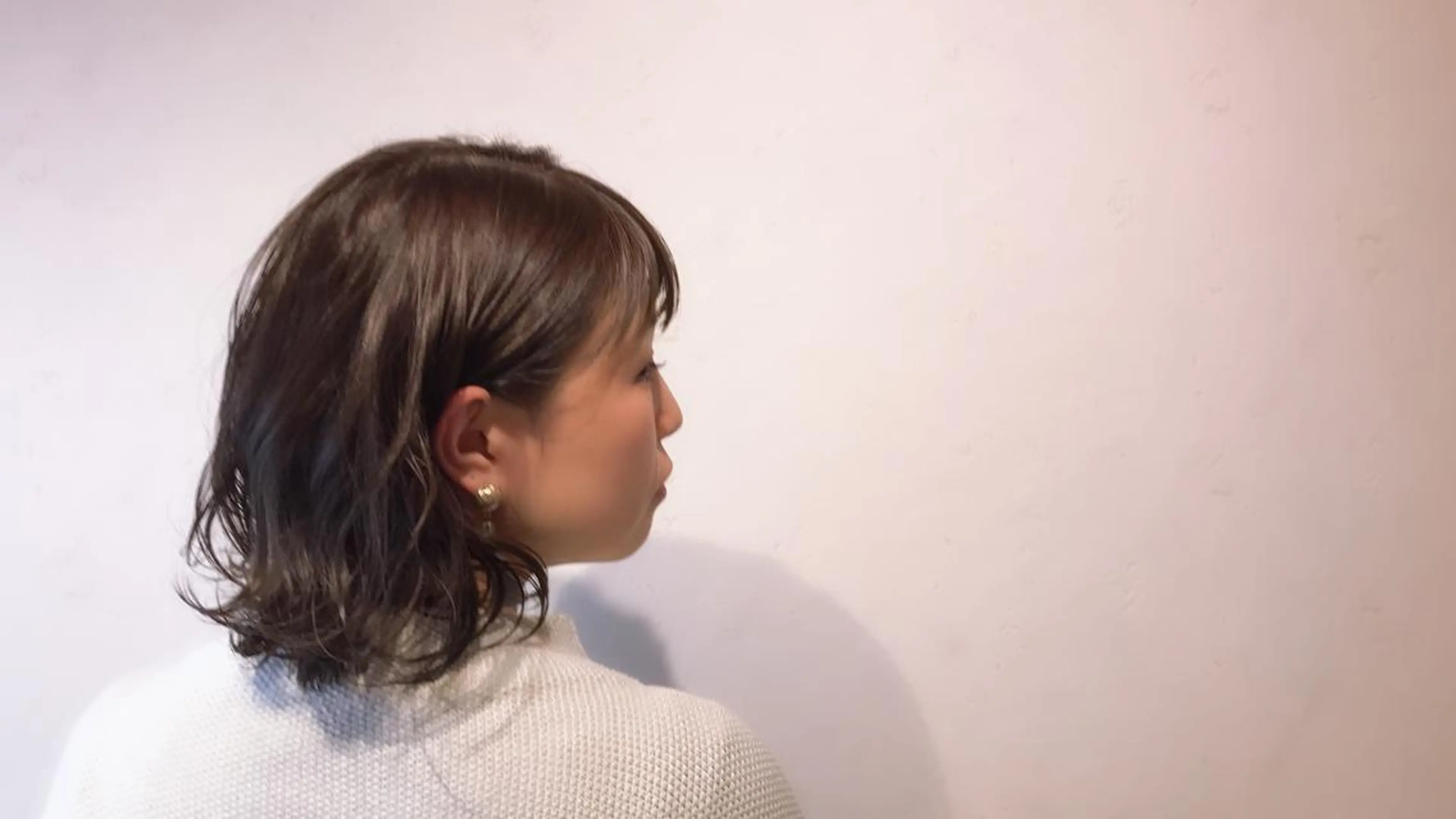ミディアム 銀座フリーランススタ イリストMIYUKIのヘアスタイル